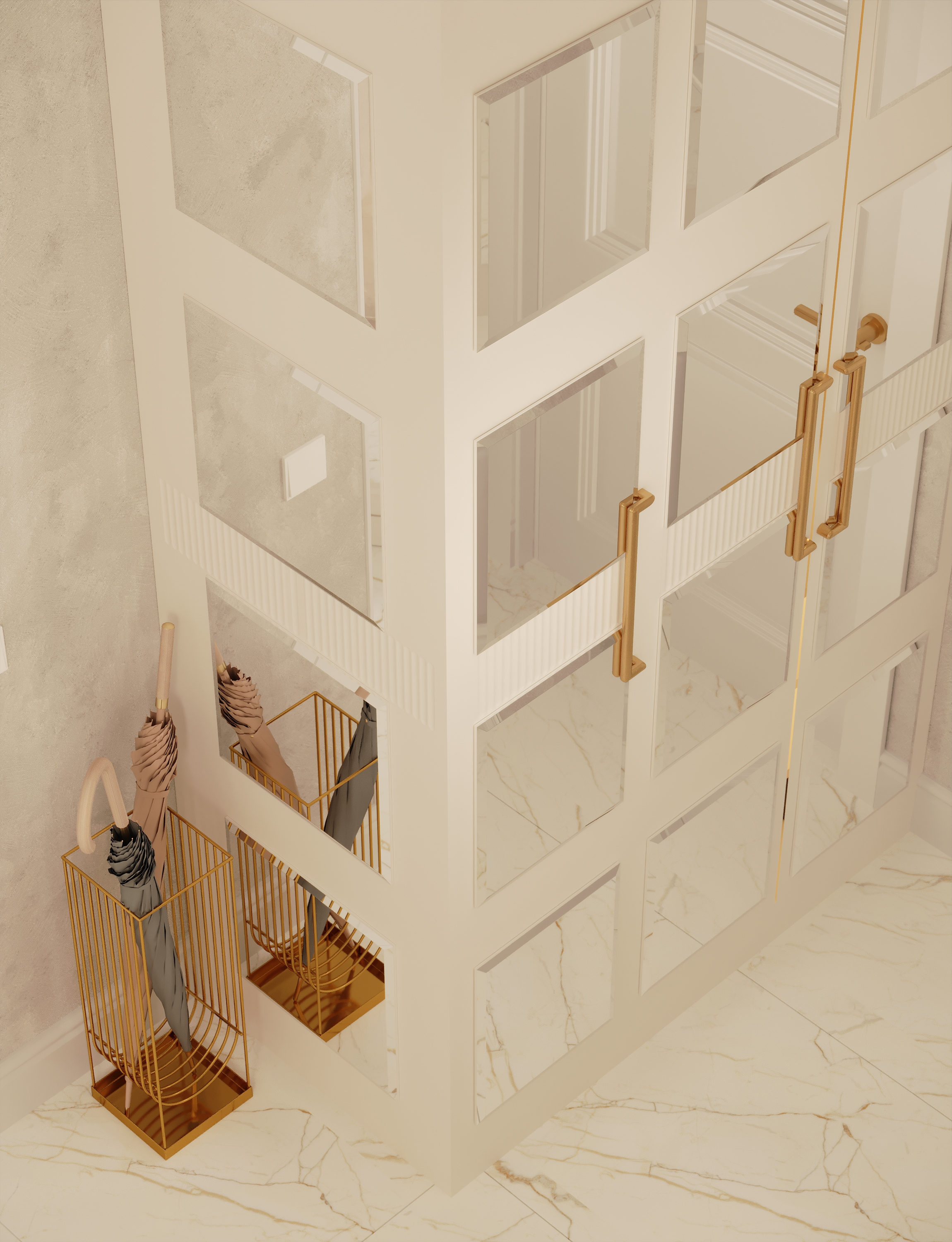 Разработка интерьера в стиле неоклассика в ЖК Ариосто, Санкт-Петербург