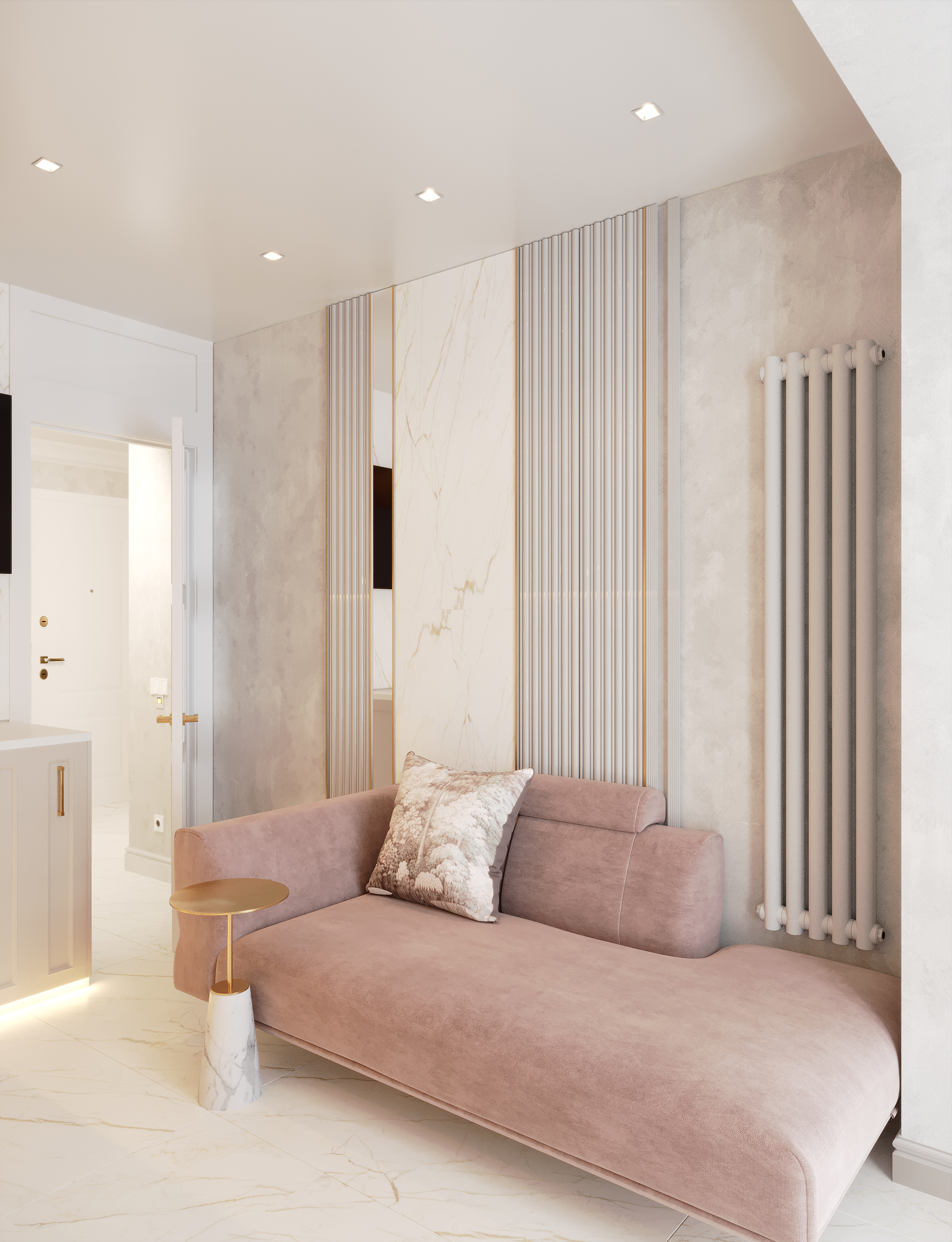 Разработка интерьера в стиле неоклассика в ЖК Ариосто, Санкт-Петербург