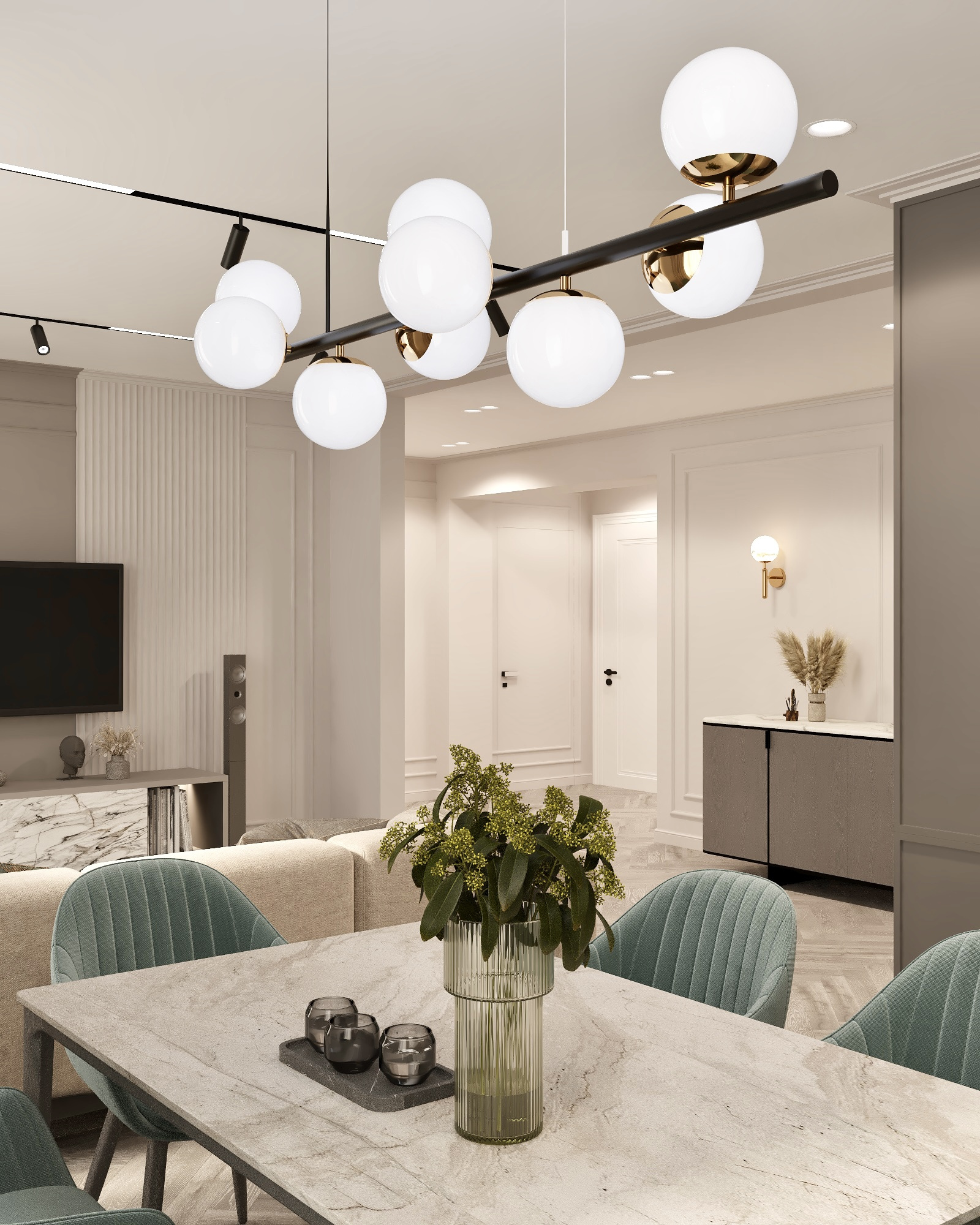 Дизайн-проект квартиры, в современном стиле! Тюмень