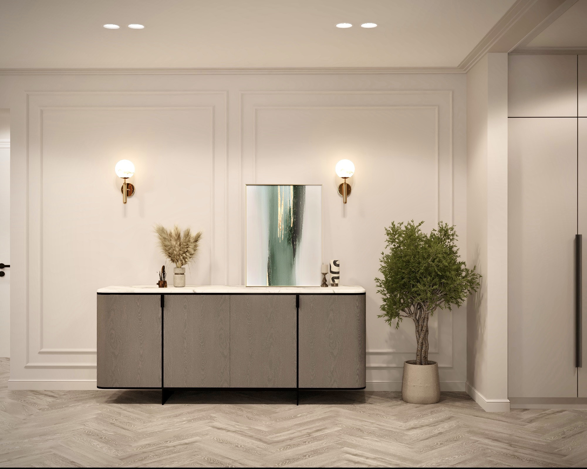 Дизайн-проект квартиры, в современном стиле! Тюмень