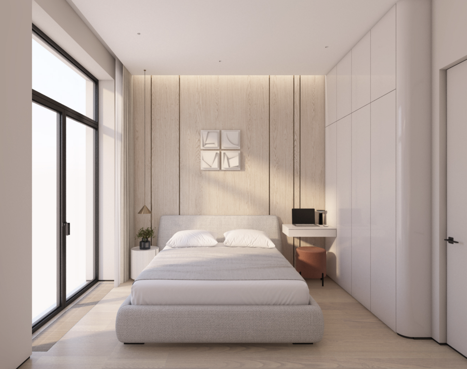 Отделка в ЖК «Достижение» - 2-комнатная квартира площадью 38  м2.