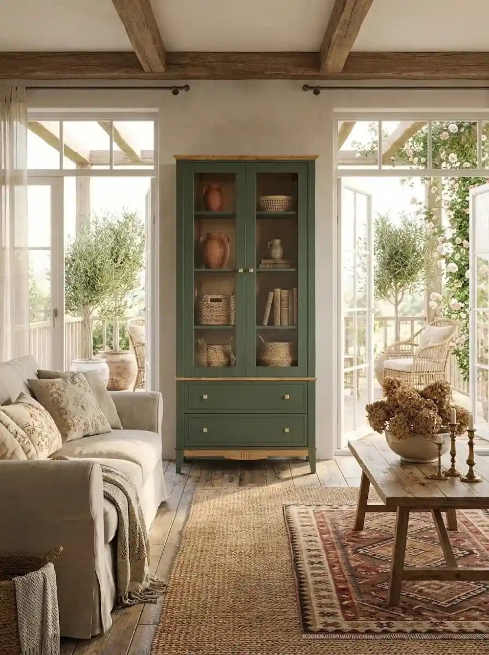 Обложка проекта: Дом в зеленом: Коллекция мебели Пенни Грин для всех комнат