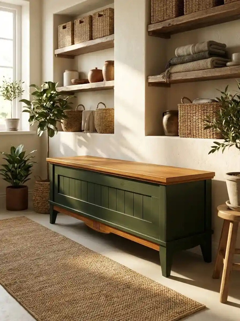 Дом в зеленом: Коллекция мебели Пенни Грин для всех комнат