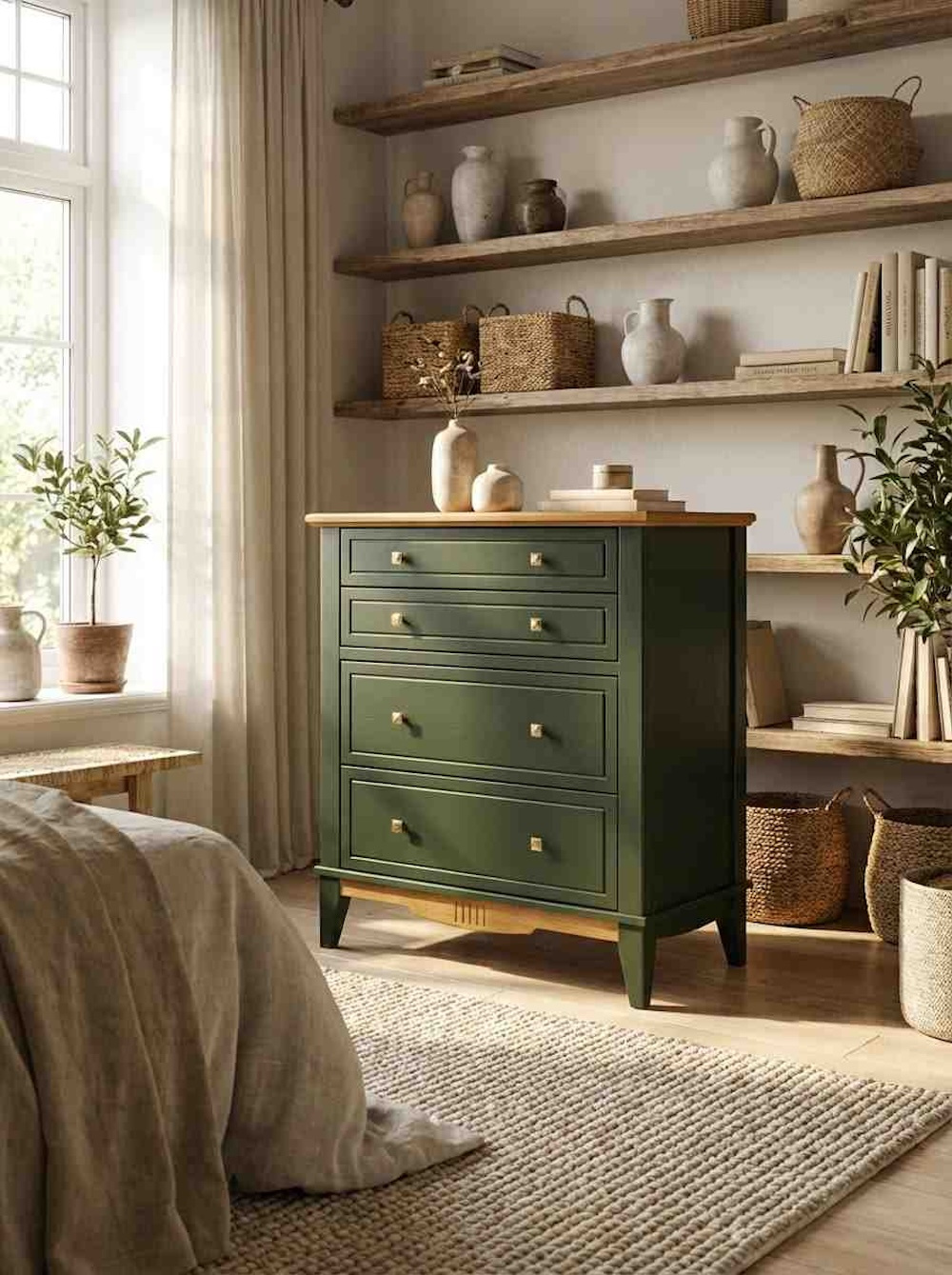 Дом в зеленом: Коллекция мебели Пенни Грин для всех комнат