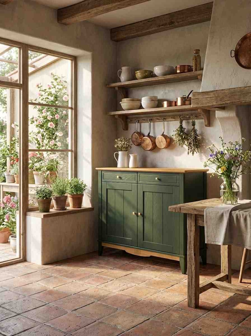 Дом в зеленом: Коллекция мебели Пенни Грин для всех комнат