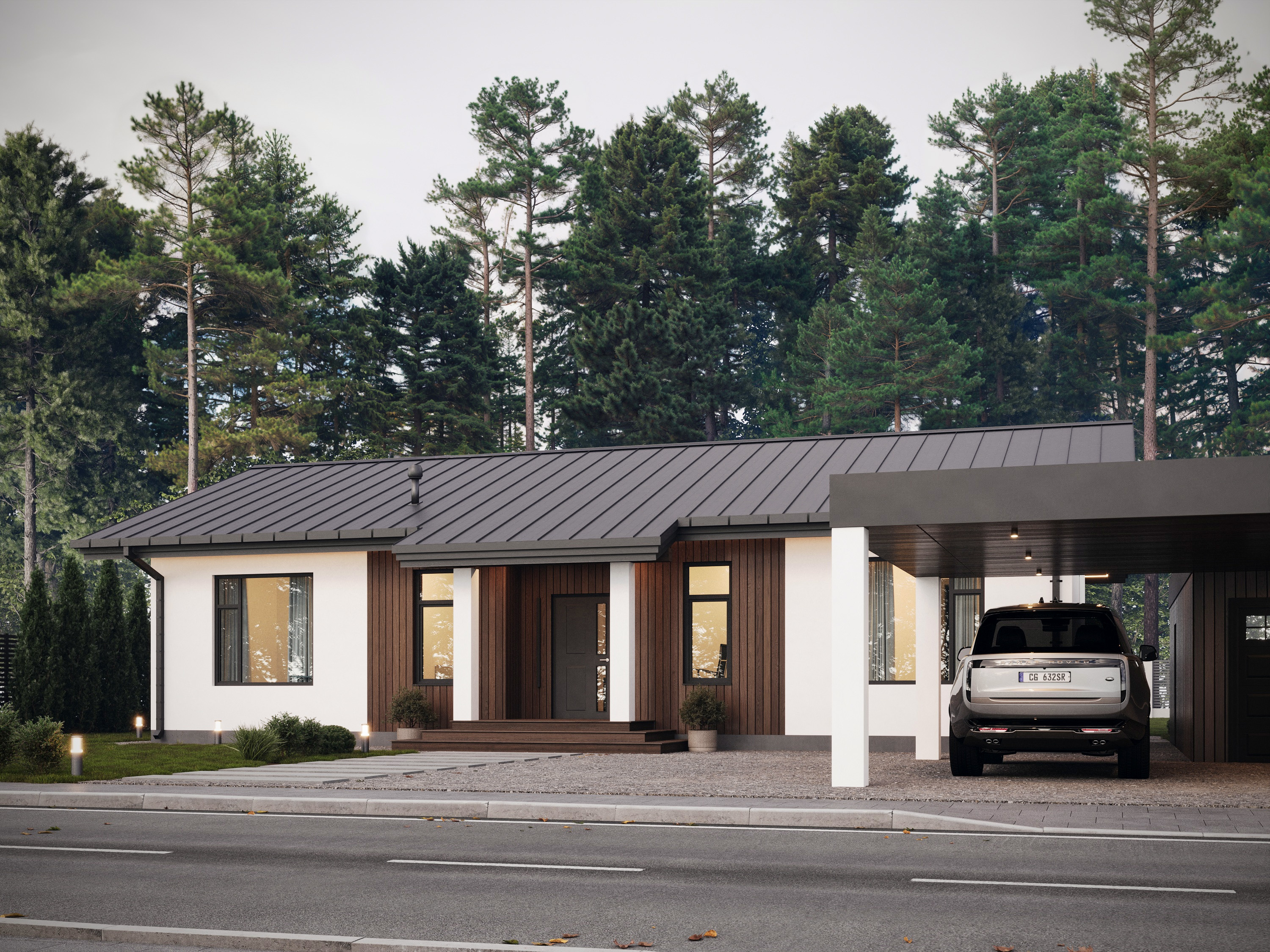 Обложка проекта: Дом в кп Турейка клаб