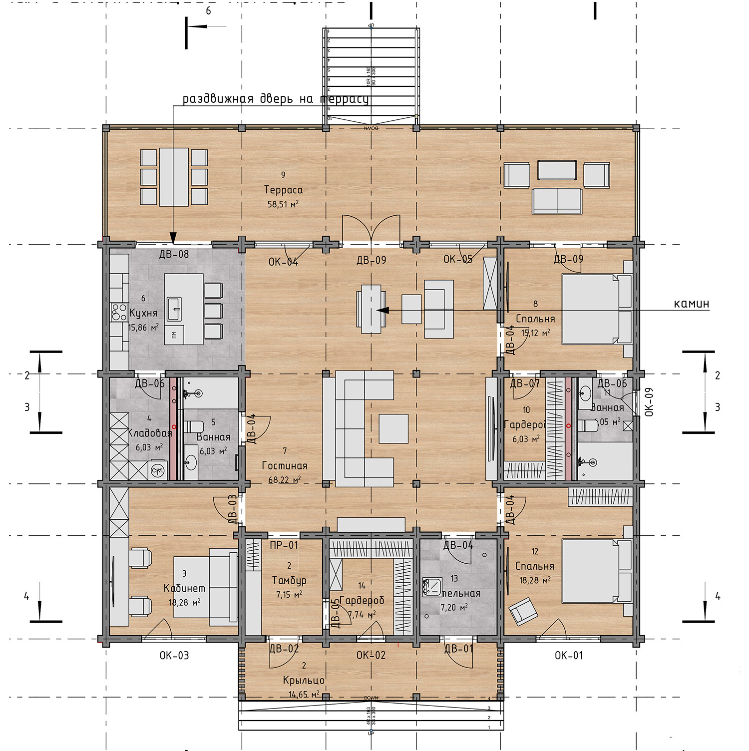 Дом на берегу Вазуского водохранилища