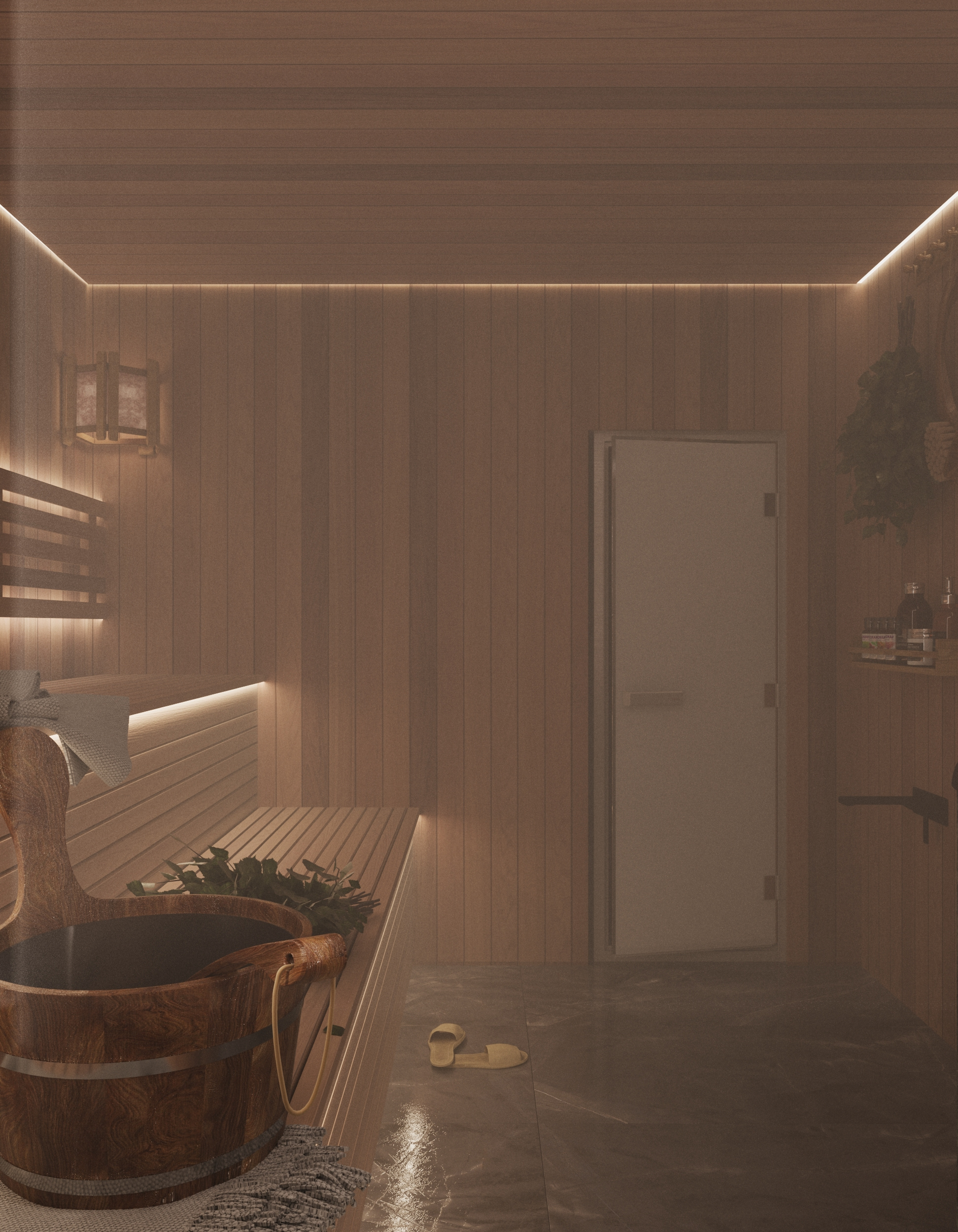 Обложка проекта: Деревянная парная