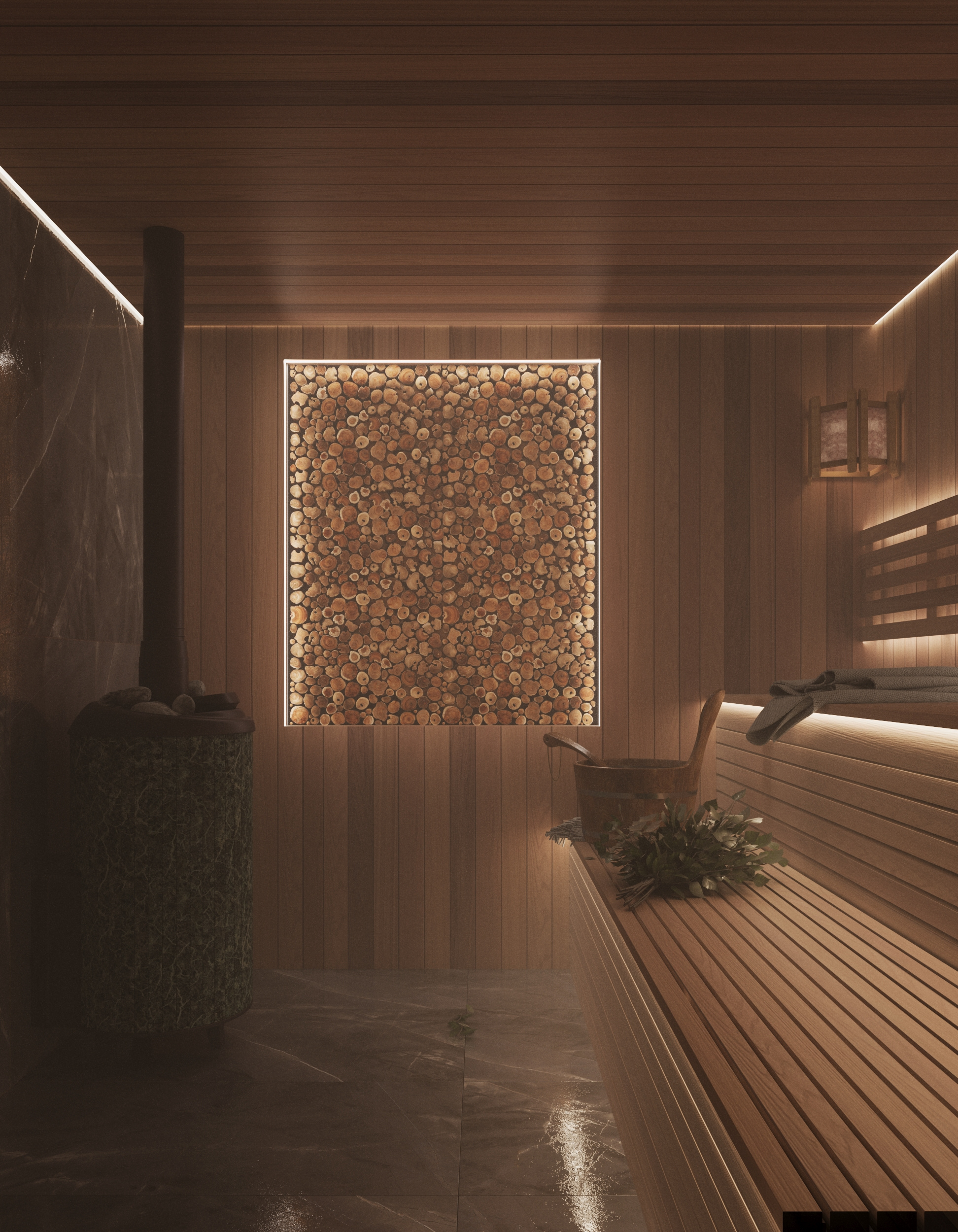 Деревянная парная