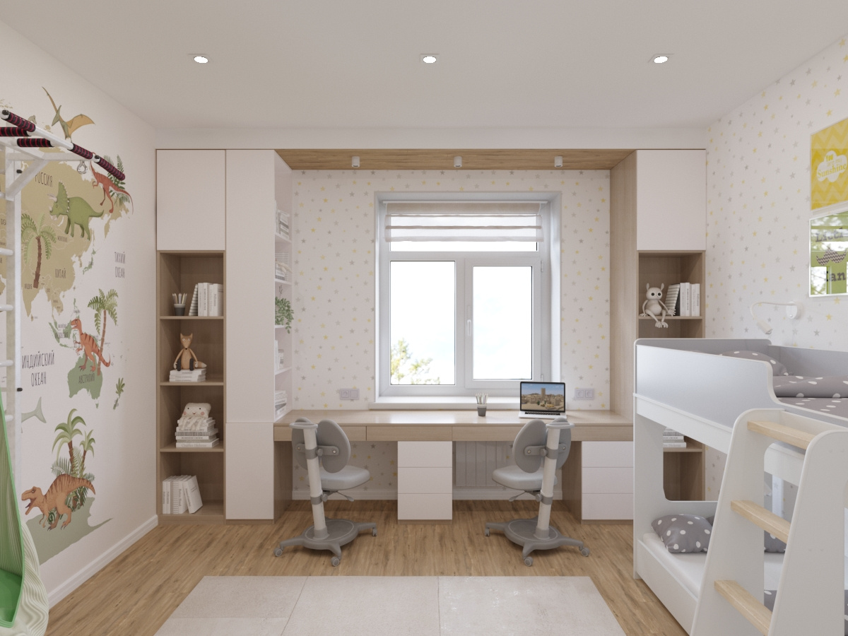 ЖК Да Винчи, квартира для молодой семьи с двумя детьми