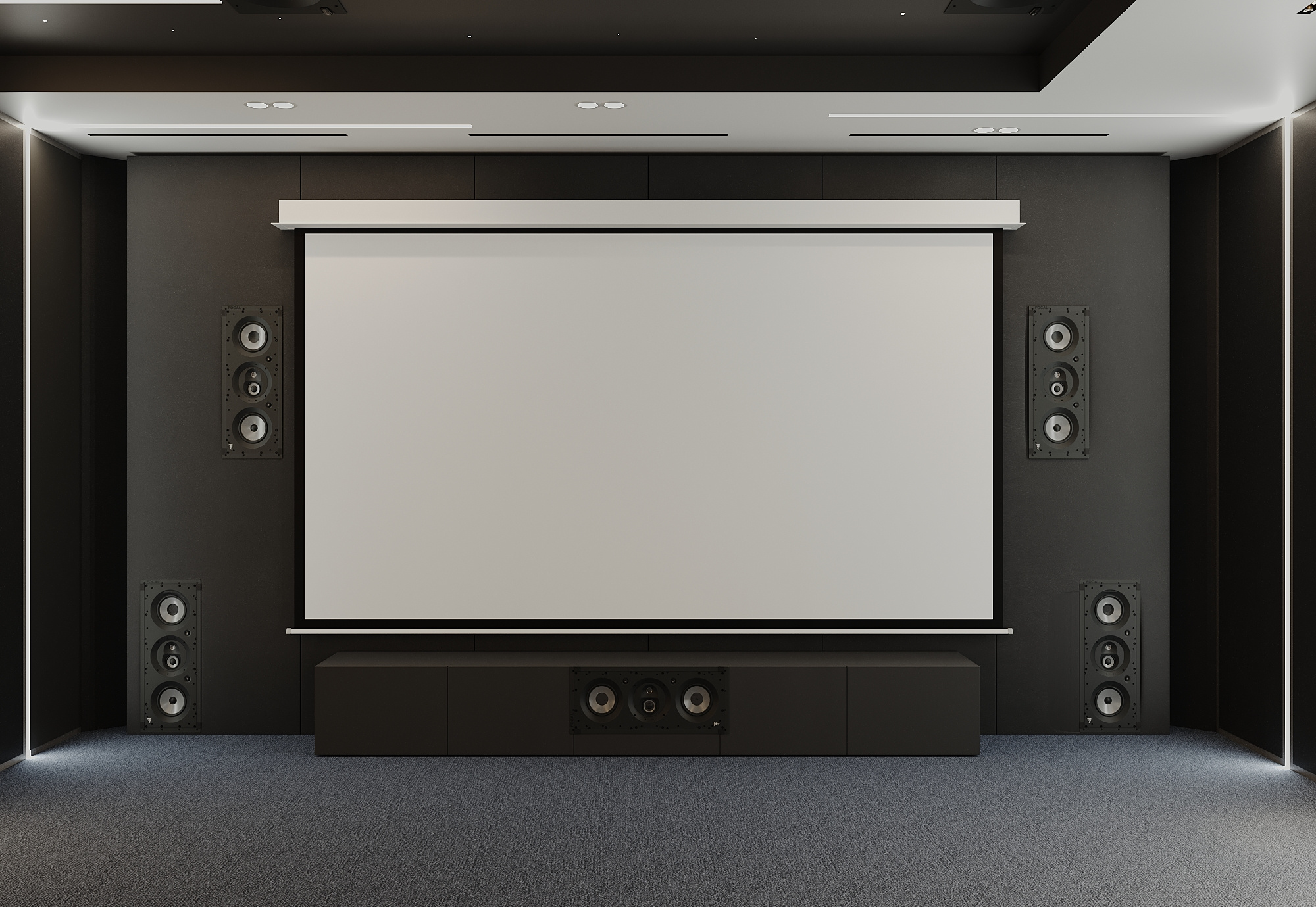 Дом в селе Сосновка, кинотеатр