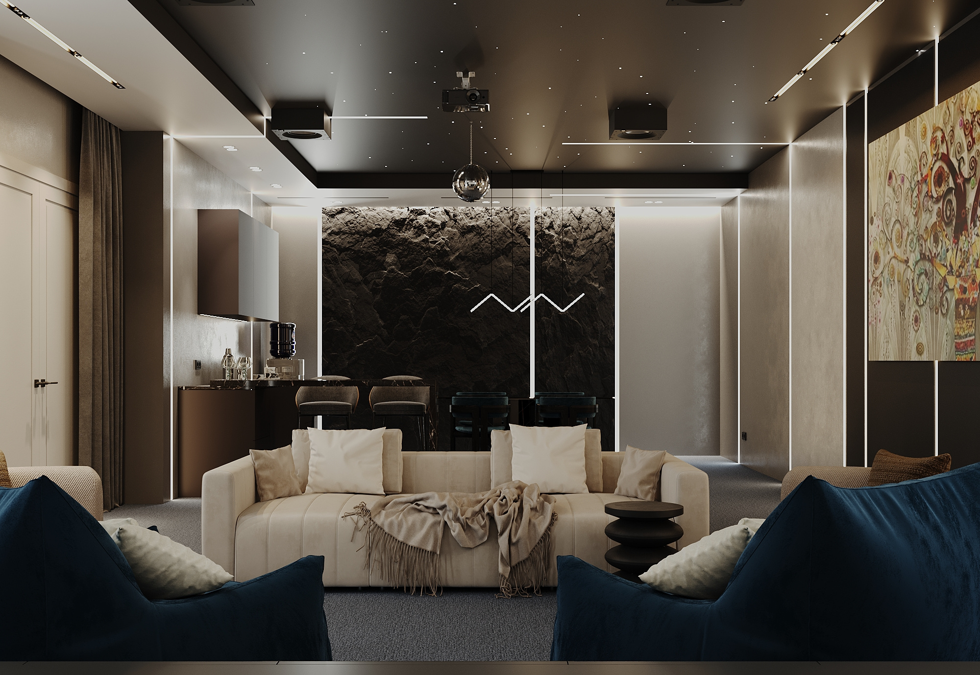 Дом в селе Сосновка, кинотеатр