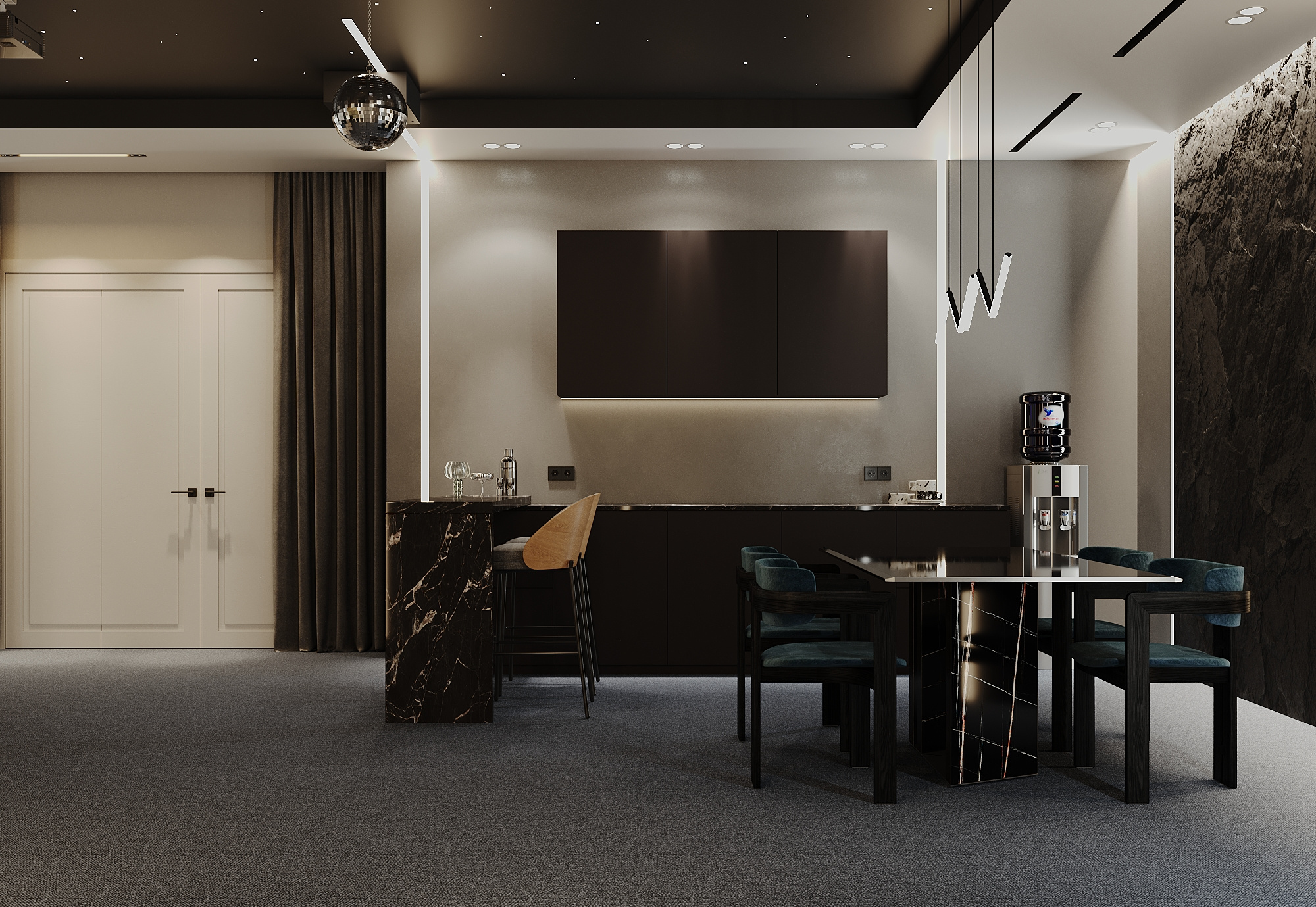 Дом в селе Сосновка, кинотеатр