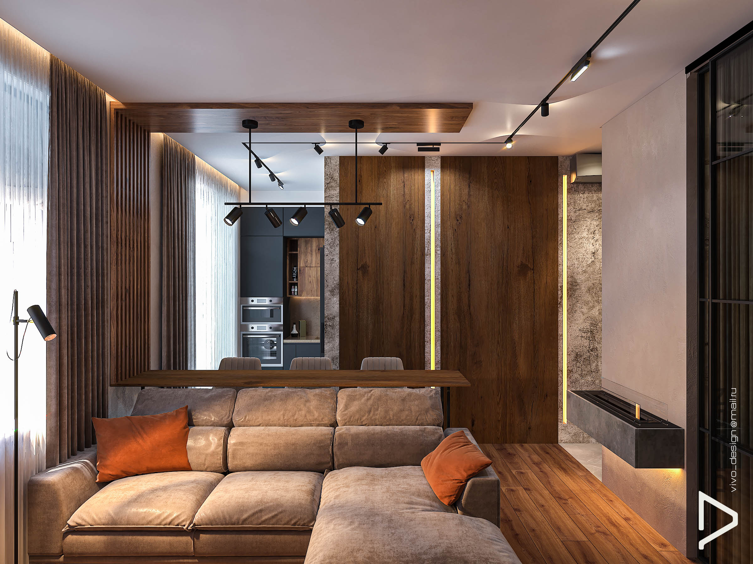 Обложка проекта: Квартира для молодого человека