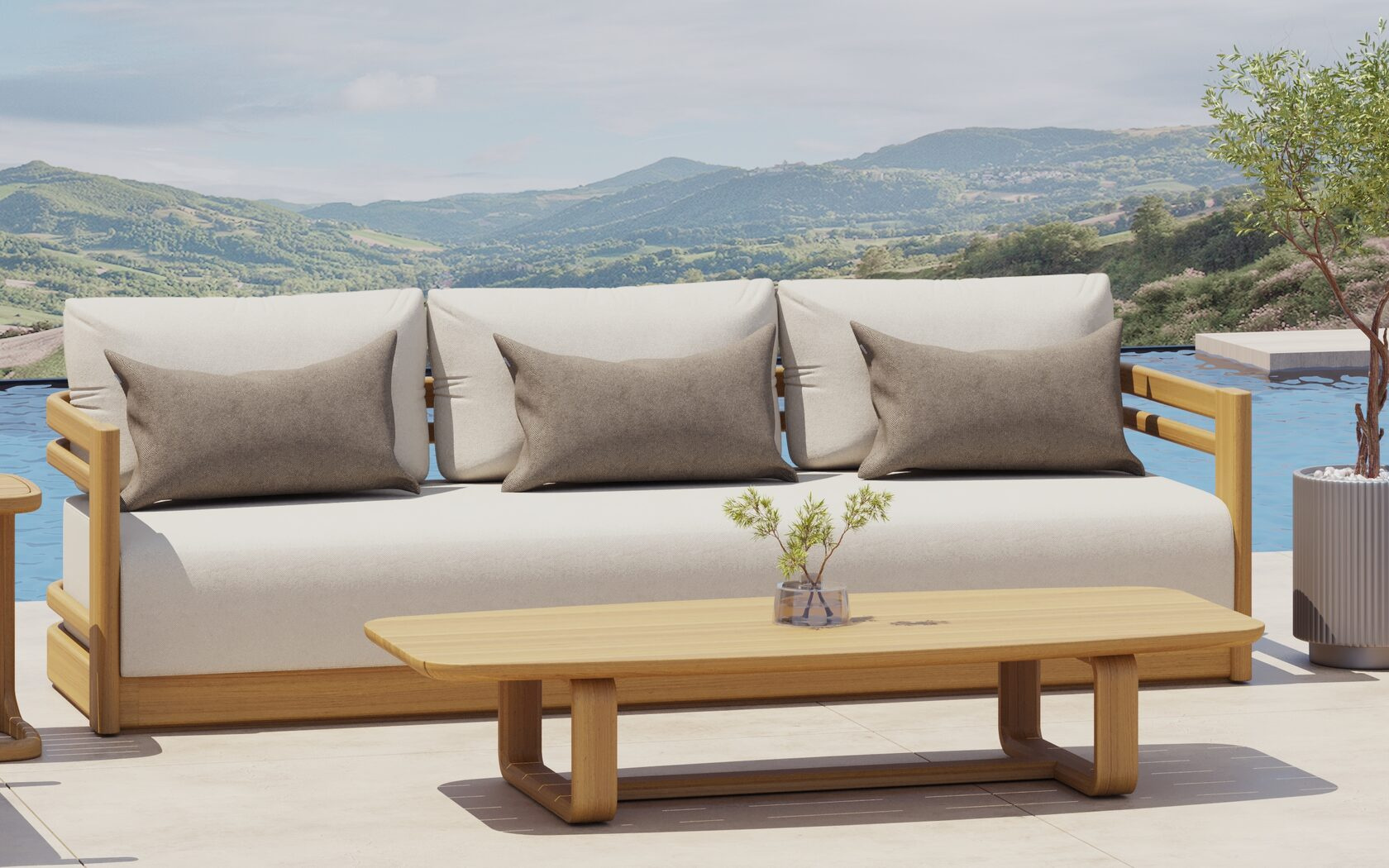 Обложка проекта: Мебель для террасы, коллекция Hamett