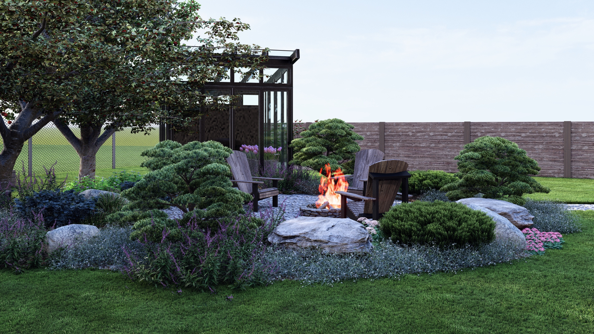 Проект Предгорный пейзаж - 2025