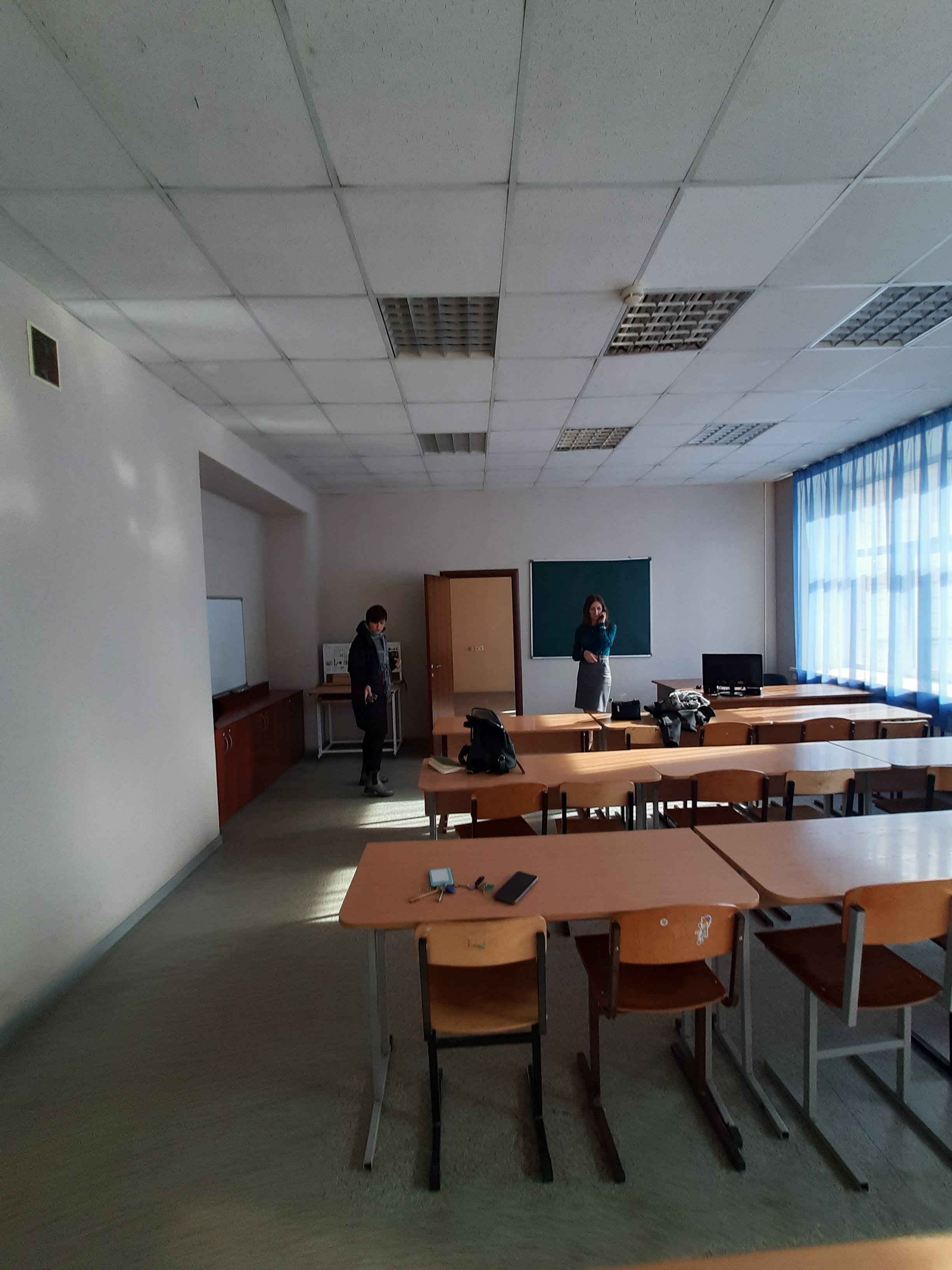 Компьютерный класс СГК в Новосибирском промышленно-энергетическом колледже