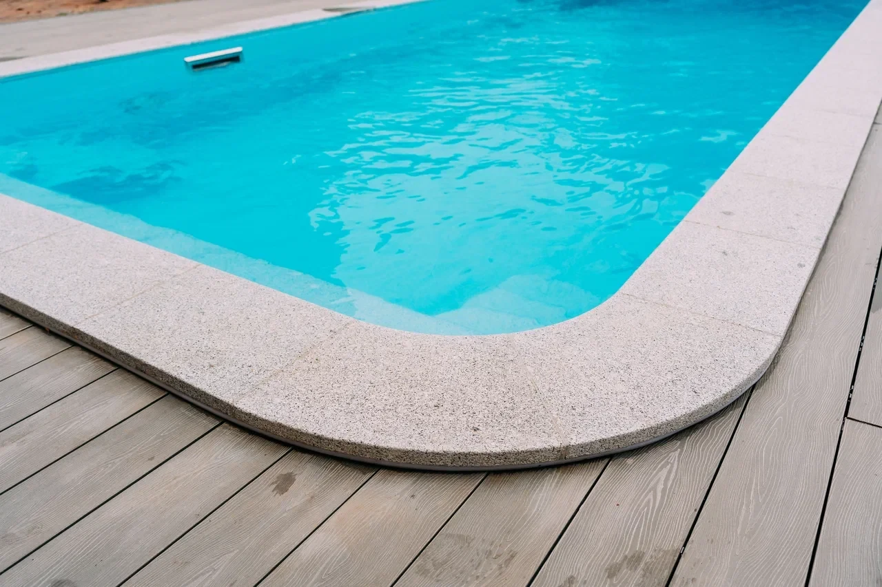 Обложка проекта: Композитный бассейн Орлеан в цвете «Рица»