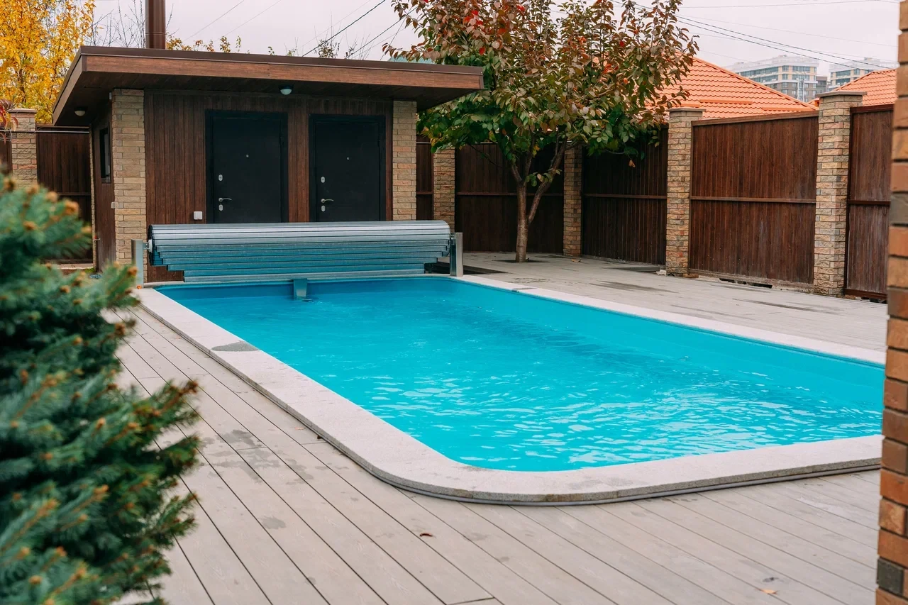 Композитный бассейн Орлеан в цвете «Рица»