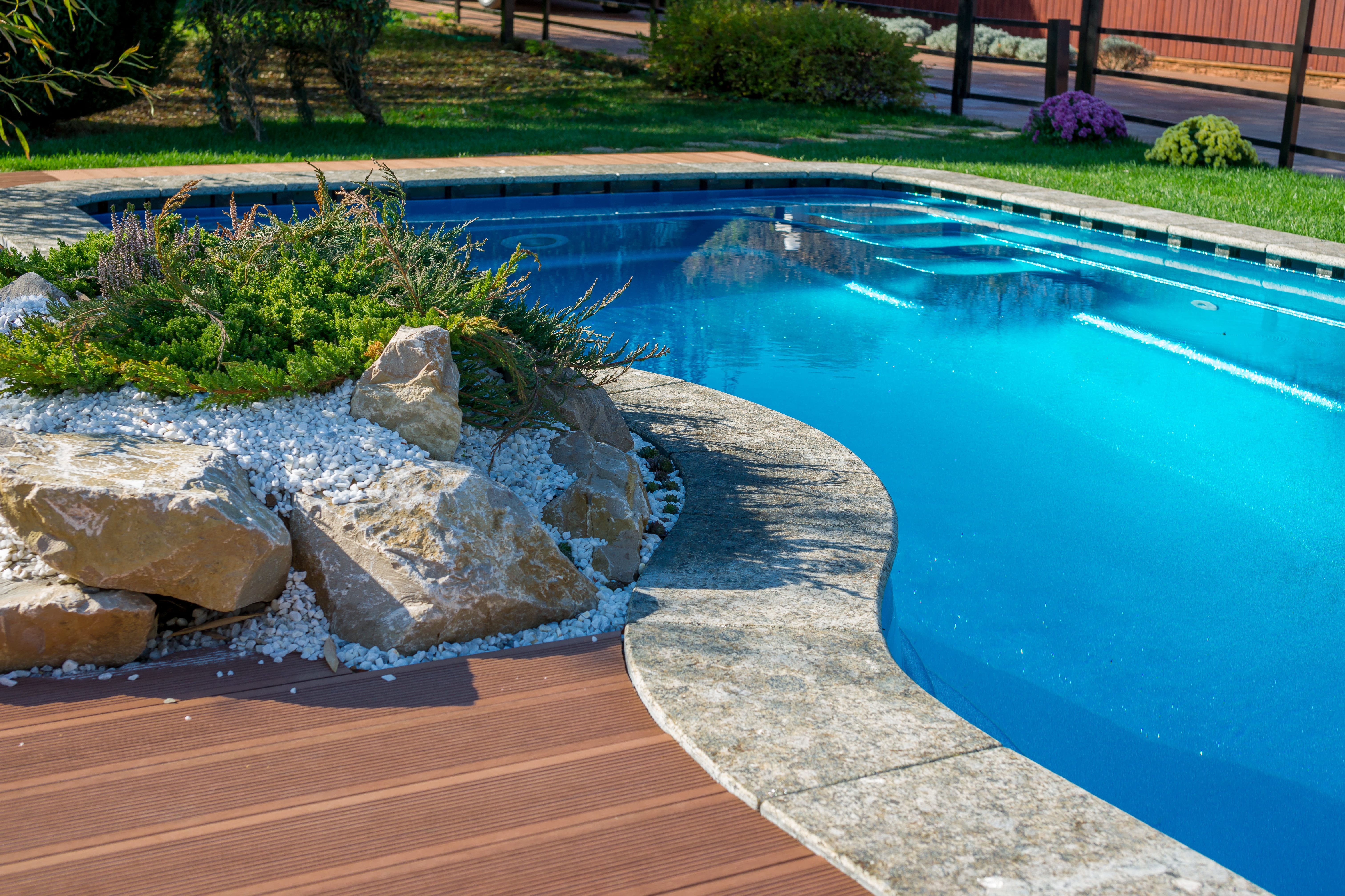 Композитный бассейн "Авиньон" в цвете "Стратосфера"