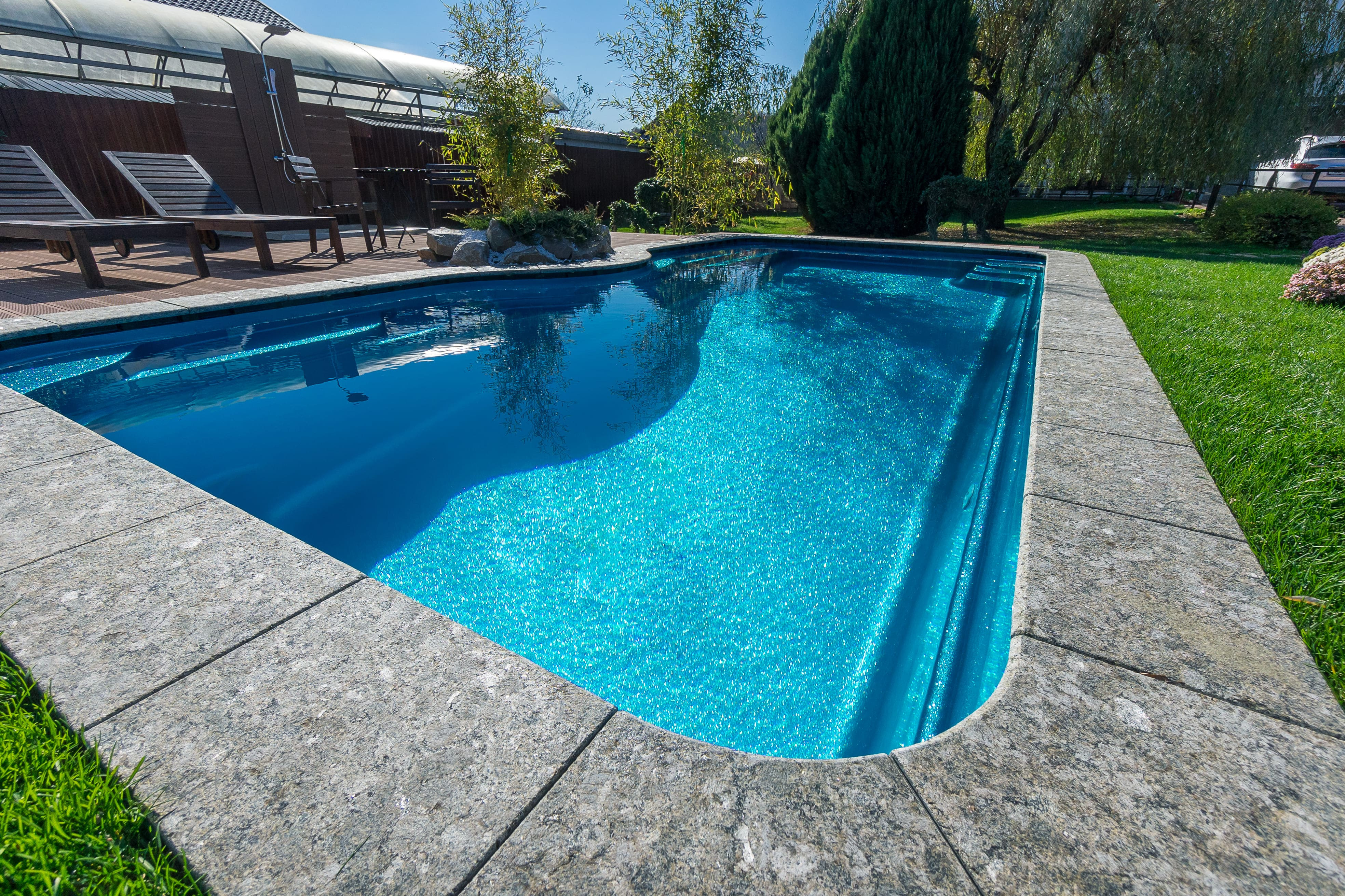 Композитный бассейн "Авиньон" в цвете "Стратосфера"