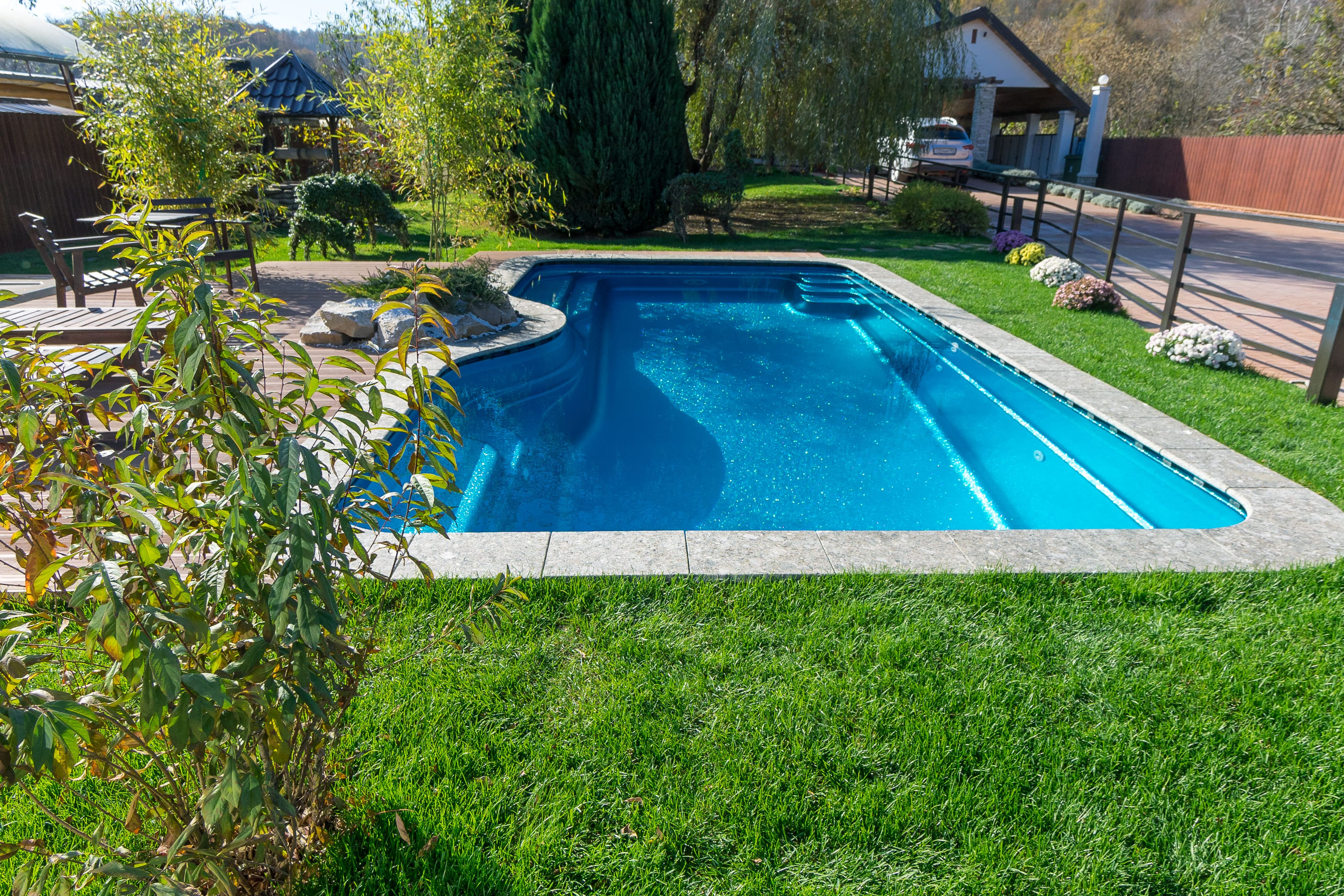 Композитный бассейн "Авиньон" в цвете "Стратосфера"