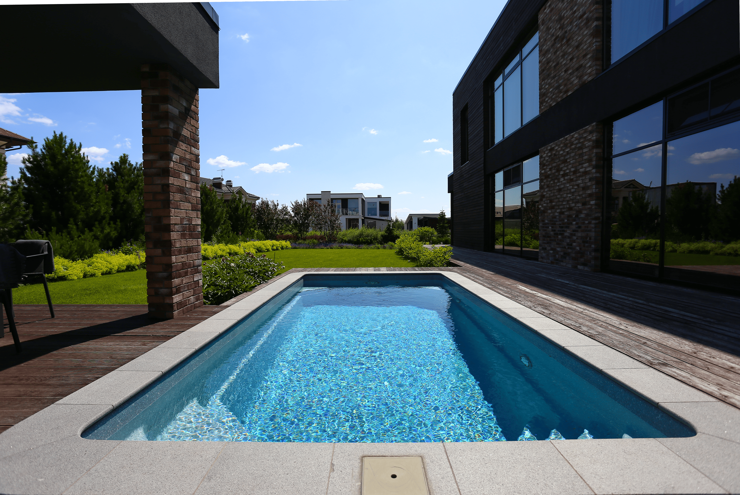 Композитный бассейн «Кан»  в цвете «Мунлайт»