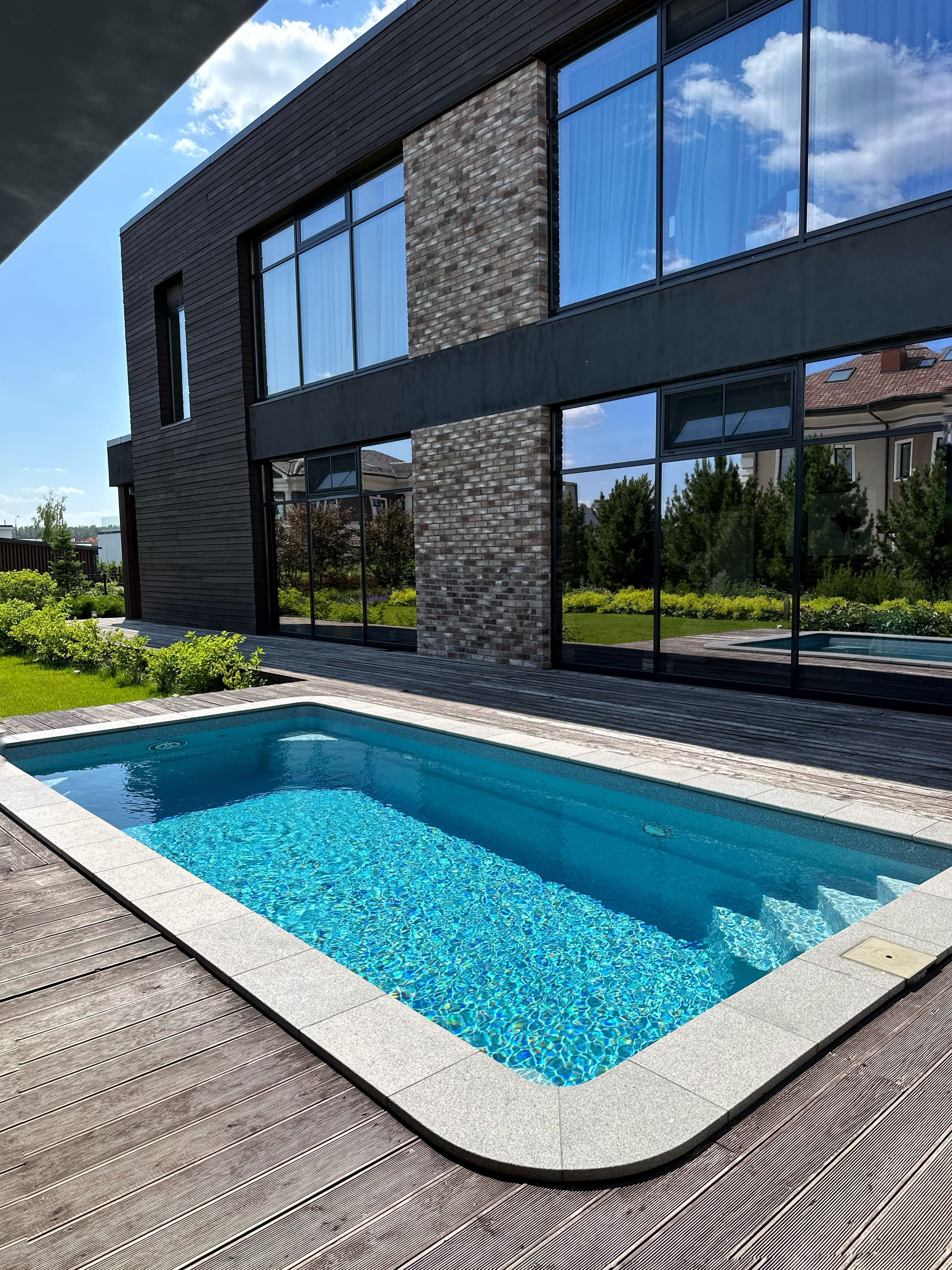 Композитный бассейн «Кан»  в цвете «Мунлайт»