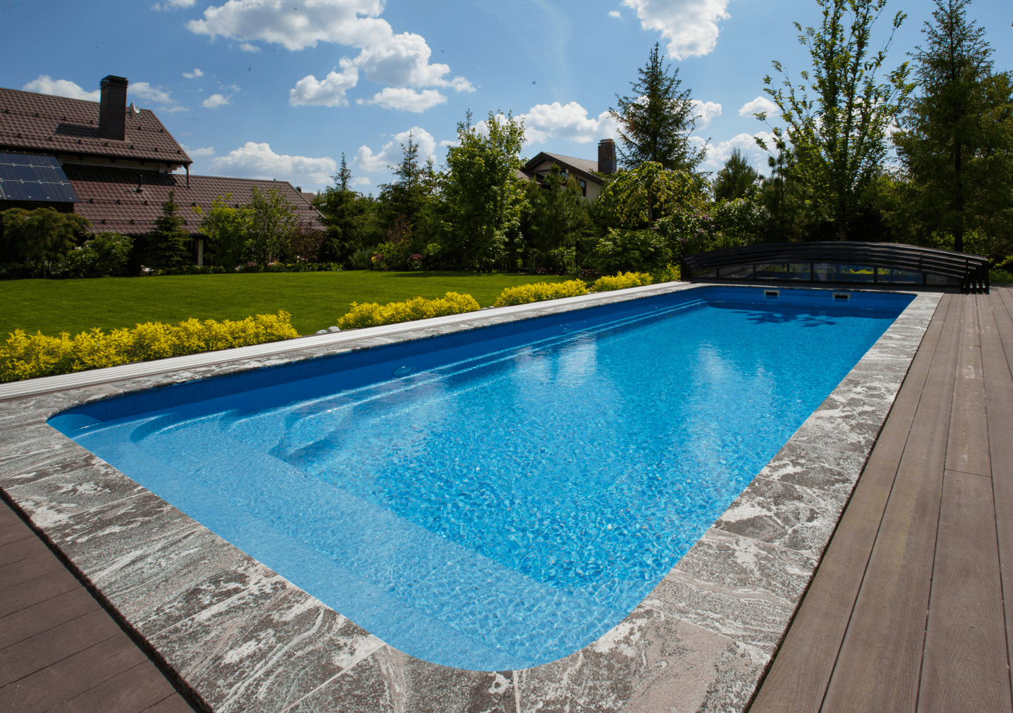 Композитный бассейн «Дижон» в цвете «Морайра»