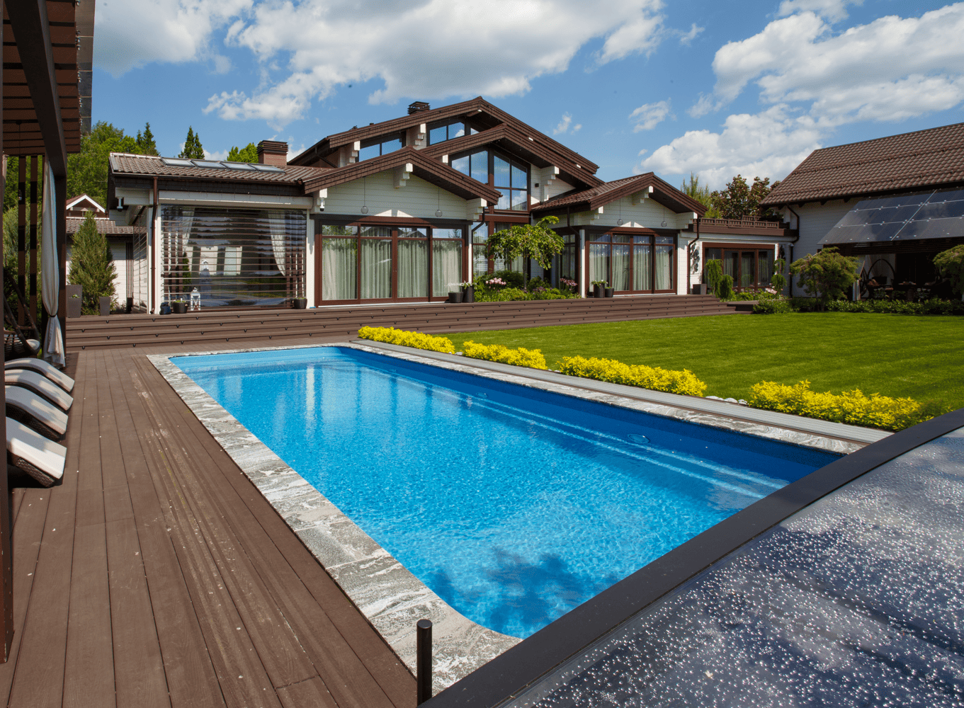 Композитный бассейн «Дижон» в цвете «Морайра»