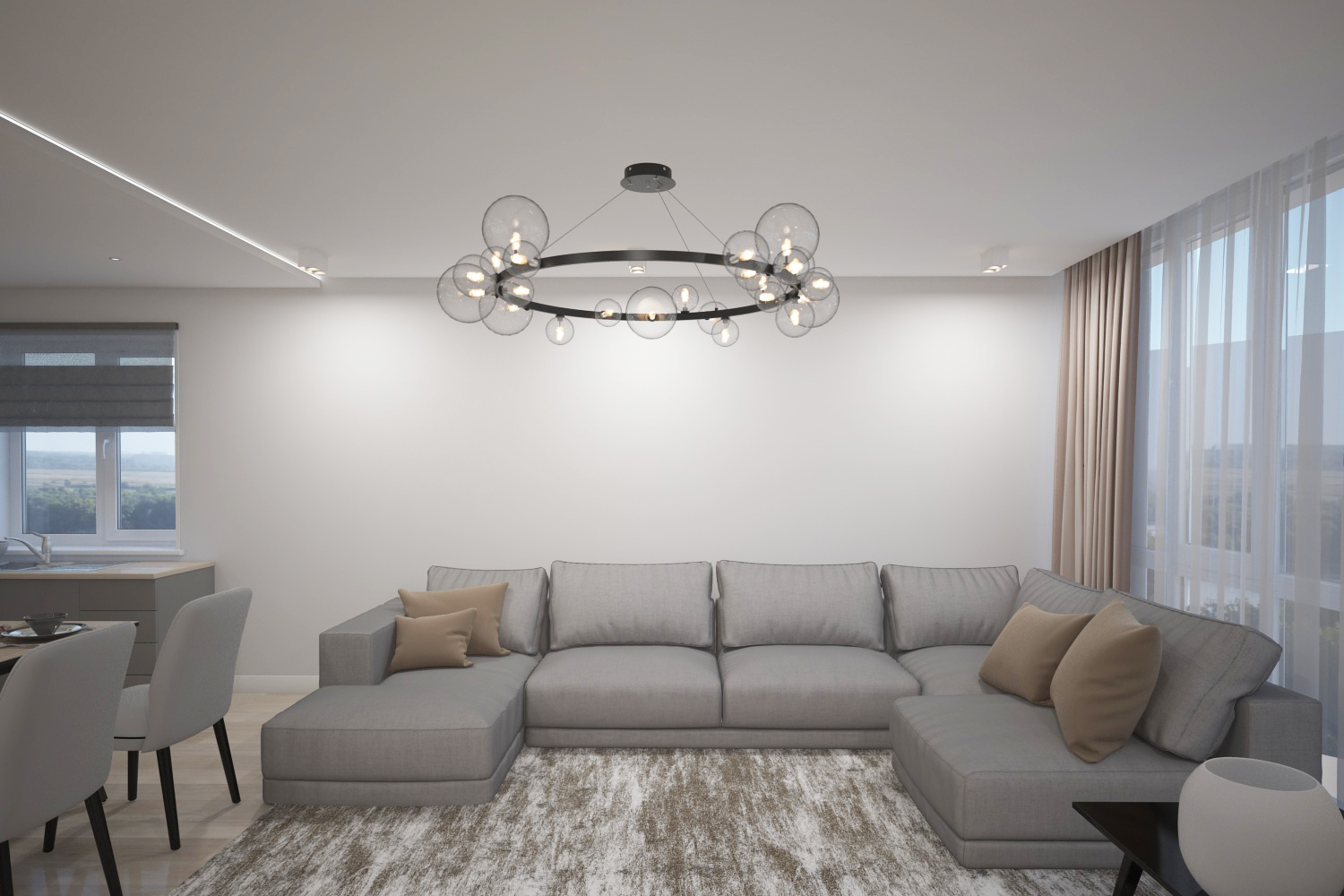Квартира 84,5  м.кв
