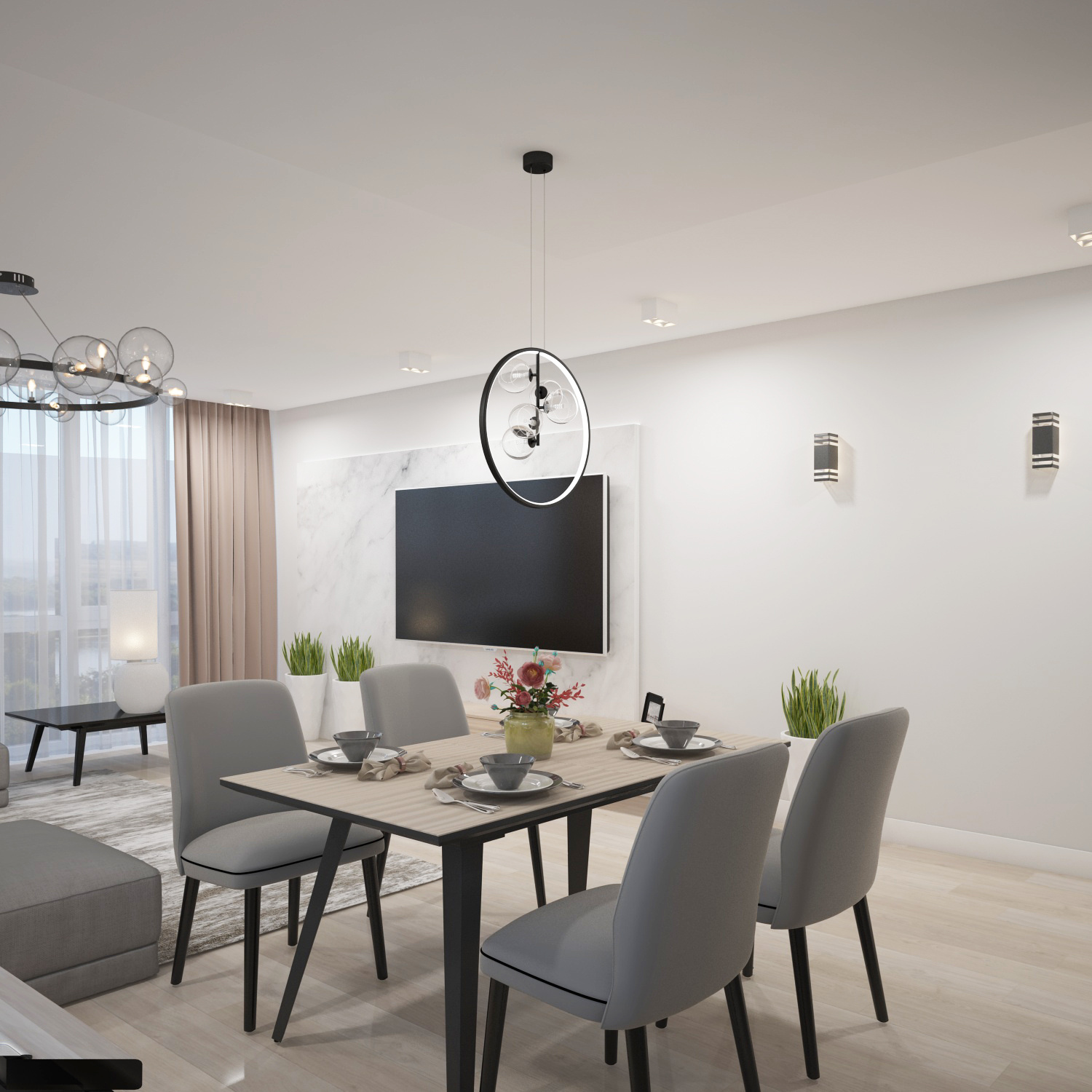 Квартира 84,5  м.кв