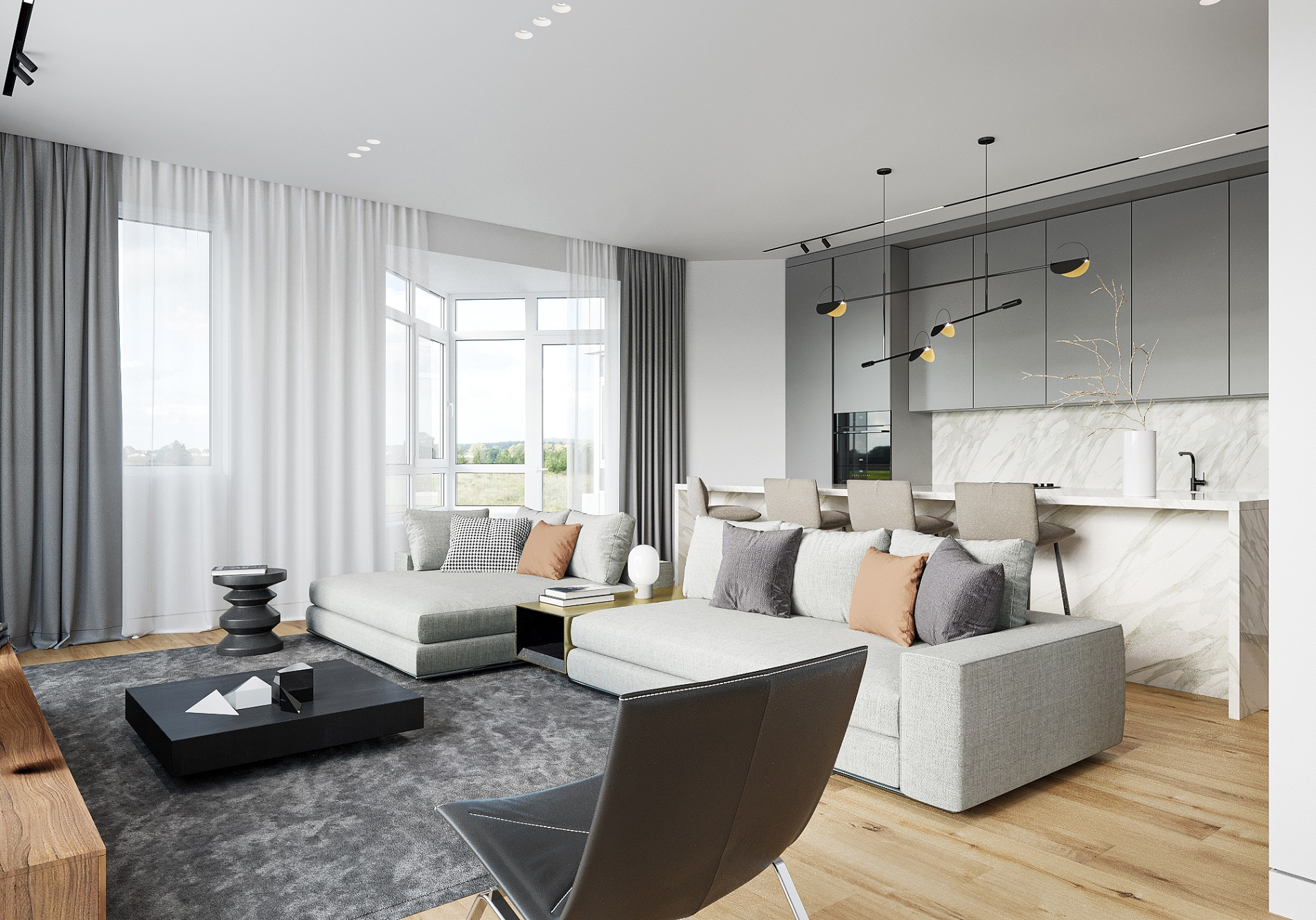 ПЕНТХАУС ГОРОДСКОЙ ОАЗИС