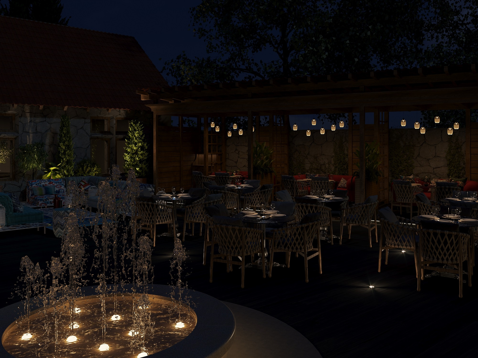 ТЕРРАСА РЕСТОРАНА ХАРАКС