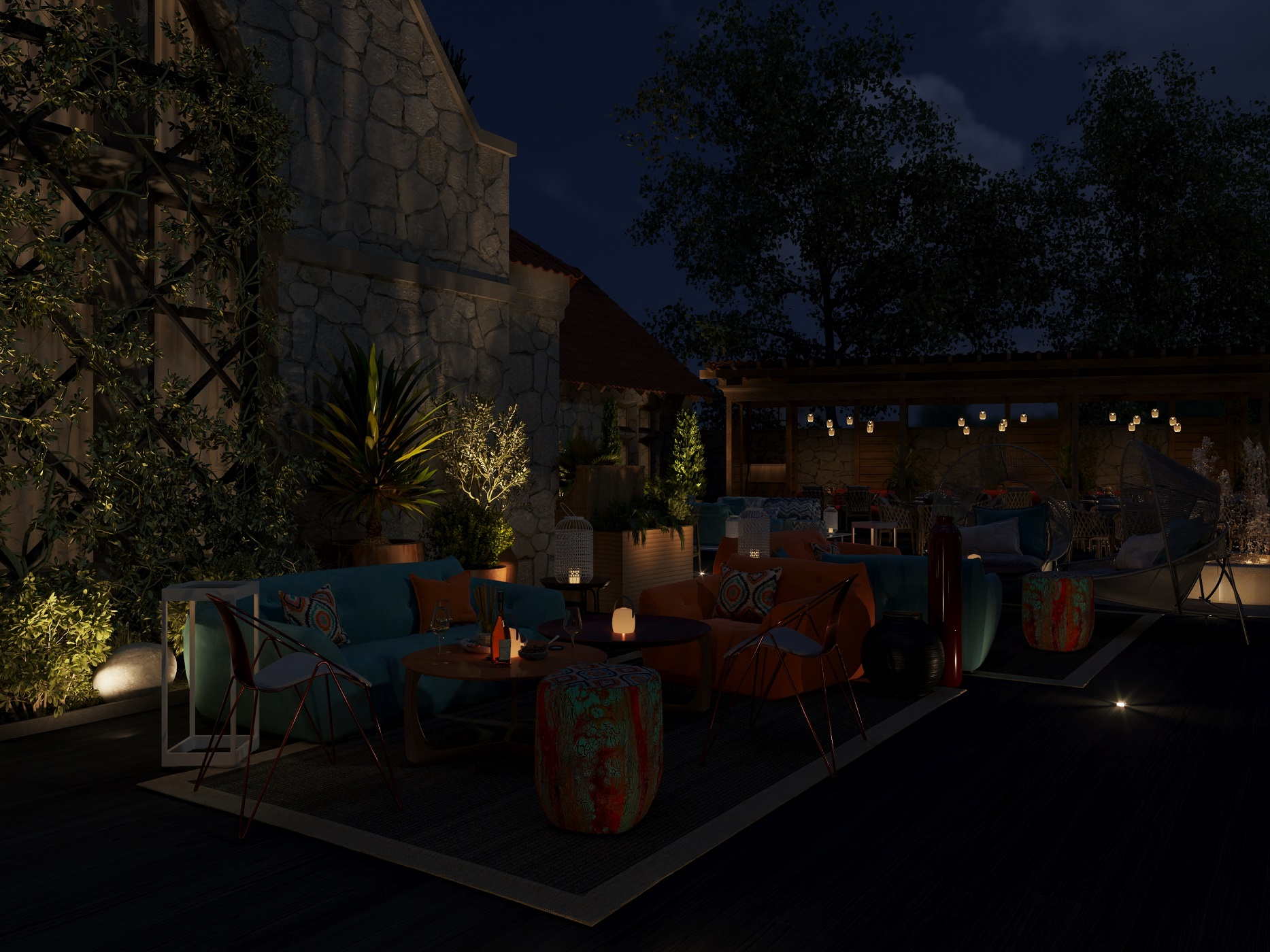 ТЕРРАСА РЕСТОРАНА ХАРАКС