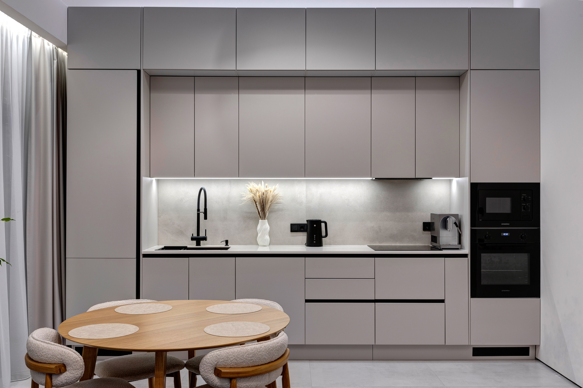 Съемка кухни в таунхаусе