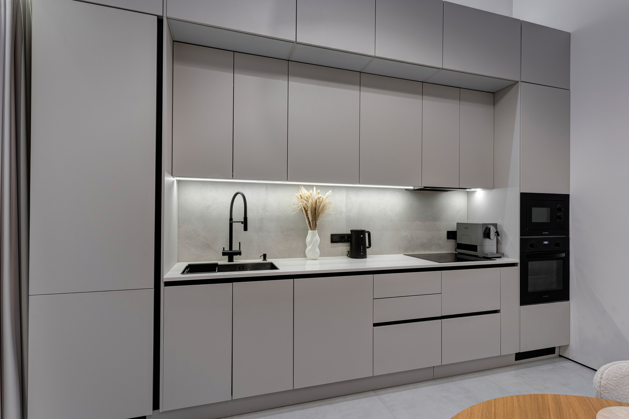 Съемка кухни в таунхаусе