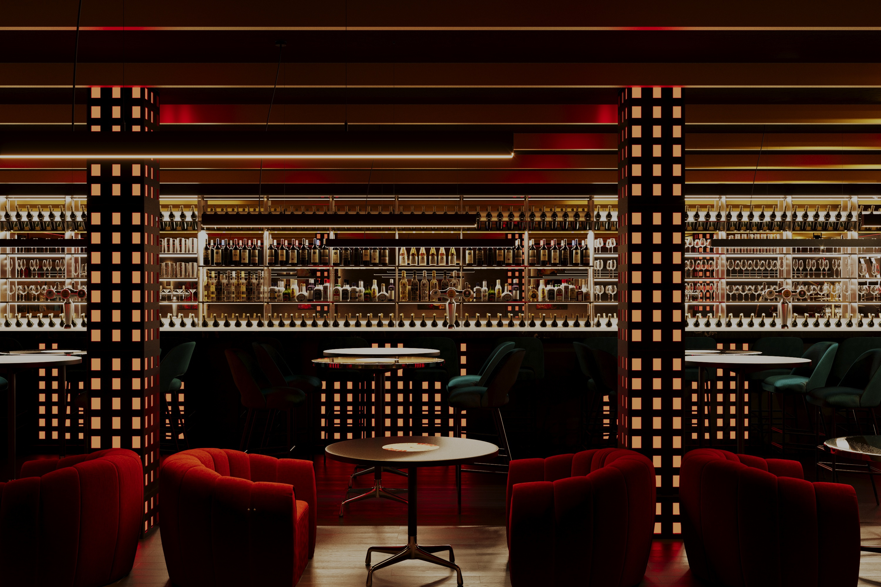 Jazz Club | Raw Luxury Interior | Soft Brutalism Atmosphere