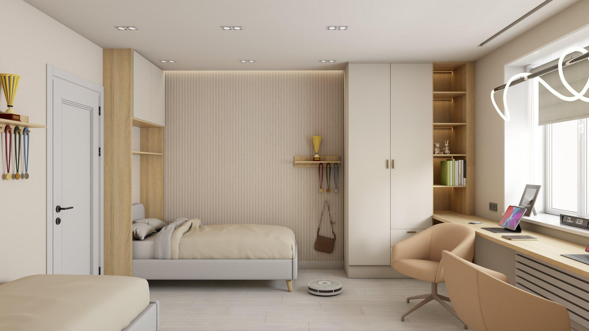 Мебель в комнату для двух девочек