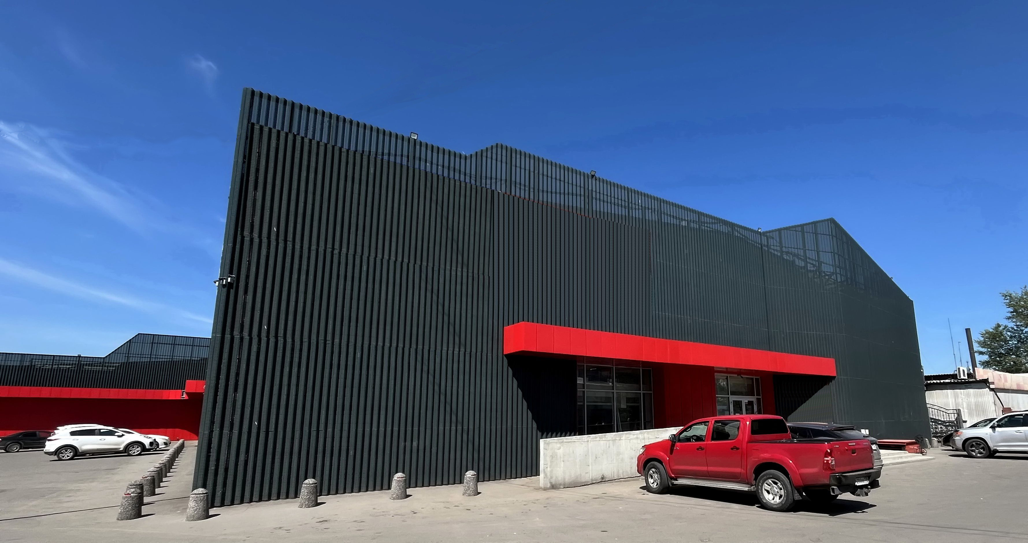 Обложка проекта: МОДЕРНИЗАЦИЯ ЭКСТЕРЬЕРА ТОРГОВОГО ЦЕНТРА