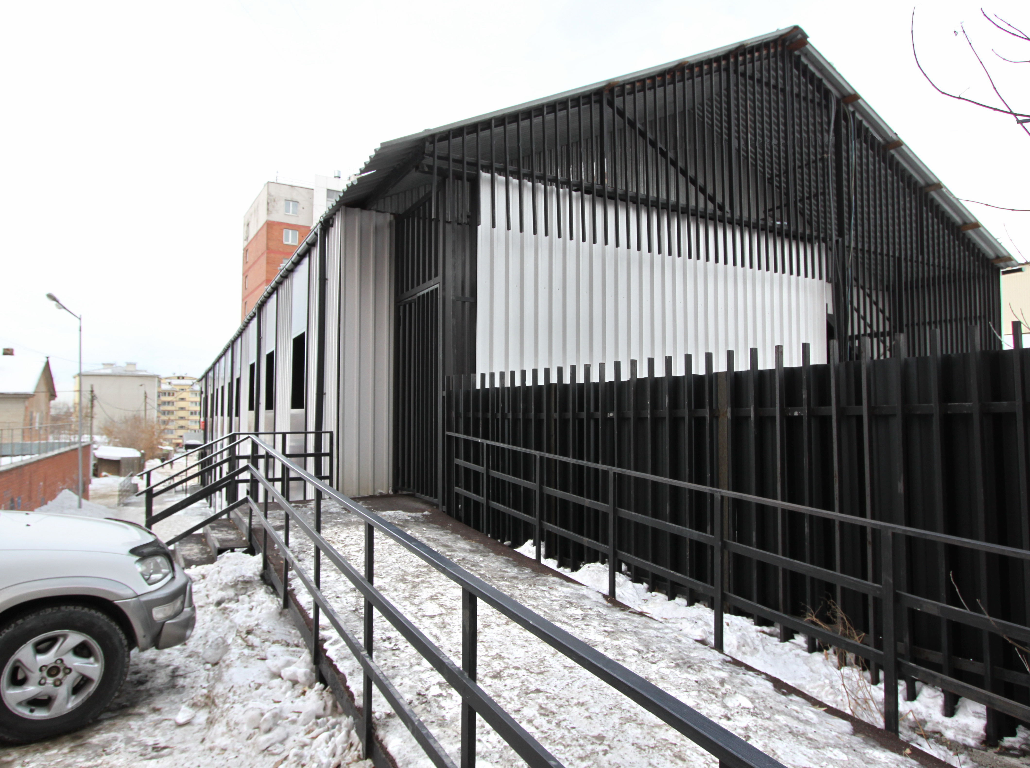 РЕКОНСТРУКЦИЯ ПРОМЫШЛЕННОГО ЗДАНИЯ