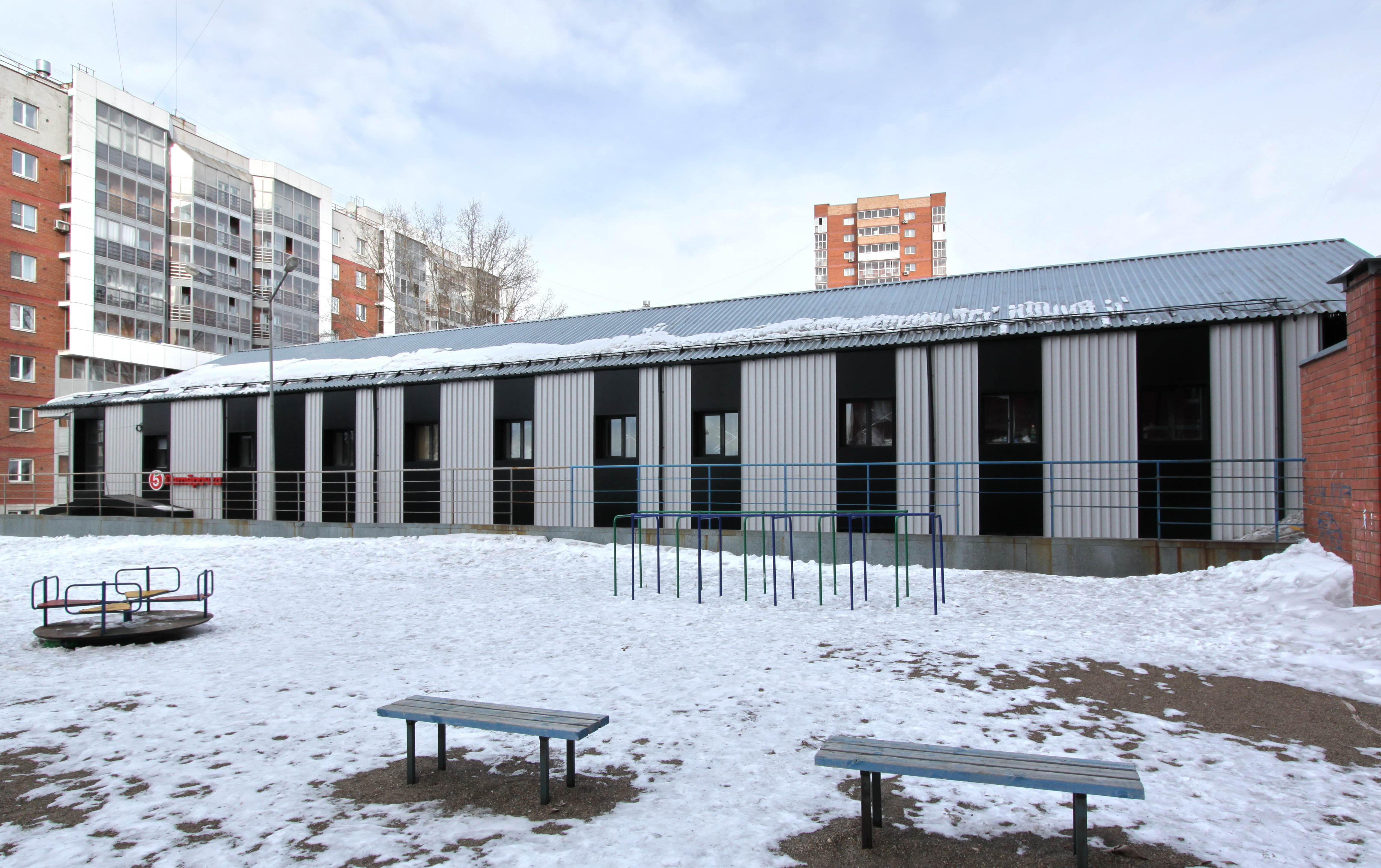 РЕКОНСТРУКЦИЯ ПРОМЫШЛЕННОГО ЗДАНИЯ