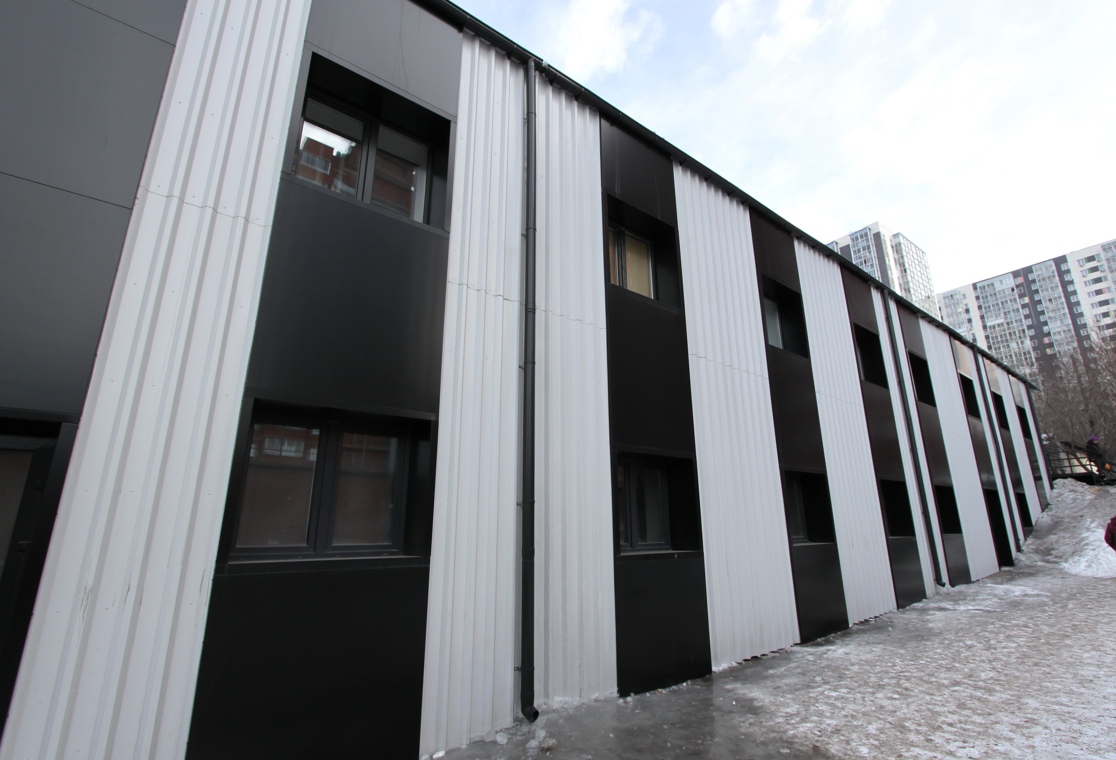 Обложка проекта: РЕКОНСТРУКЦИЯ ПРОМЫШЛЕННОГО ЗДАНИЯ