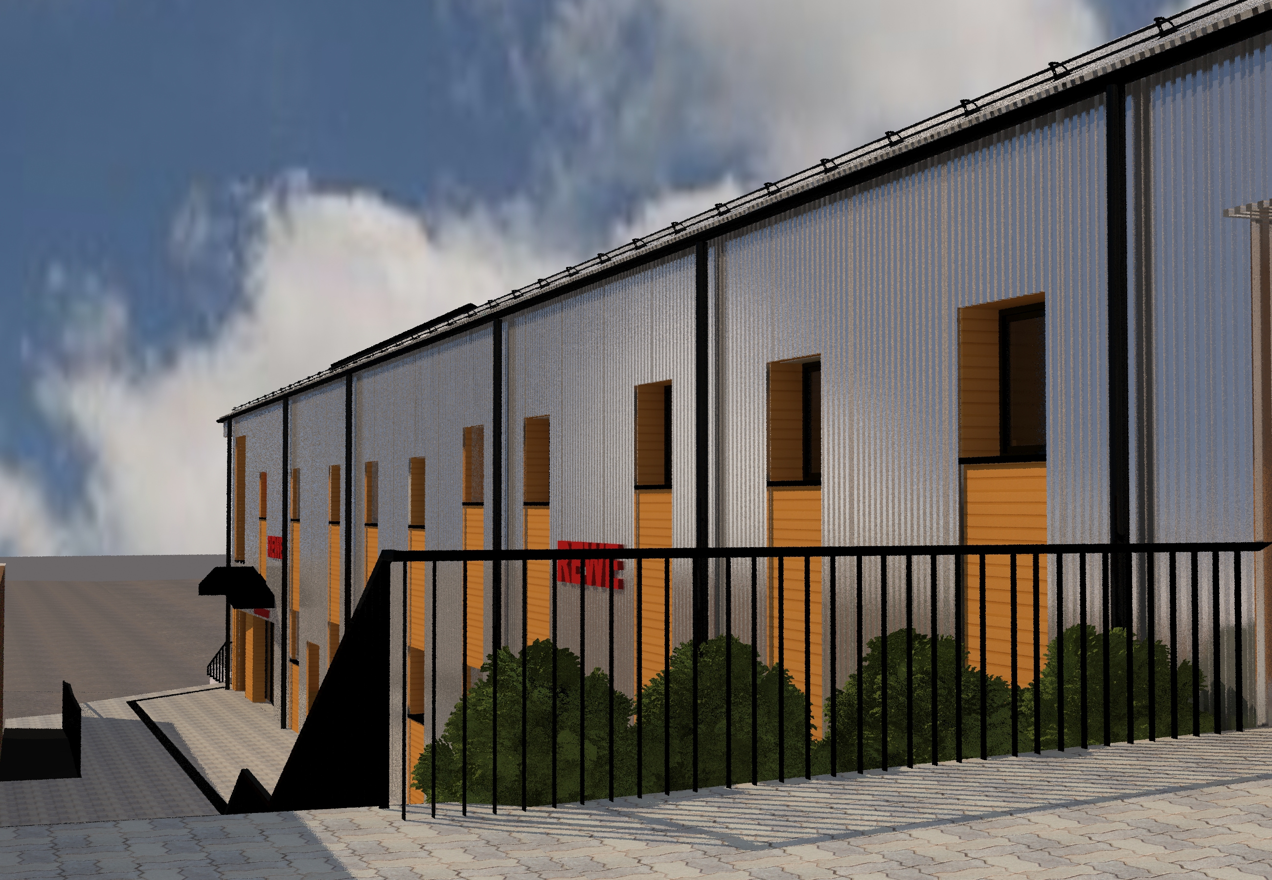 РЕКОНСТРУКЦИЯ ПРОМЫШЛЕННОГО ЗДАНИЯ