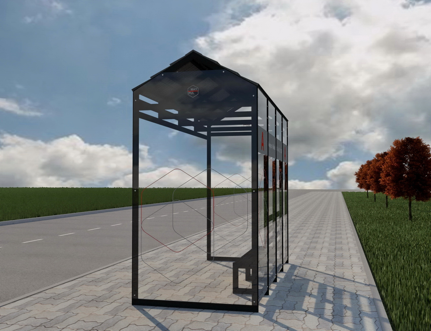 ОСТАНОВКА и СКАМЕЙКА