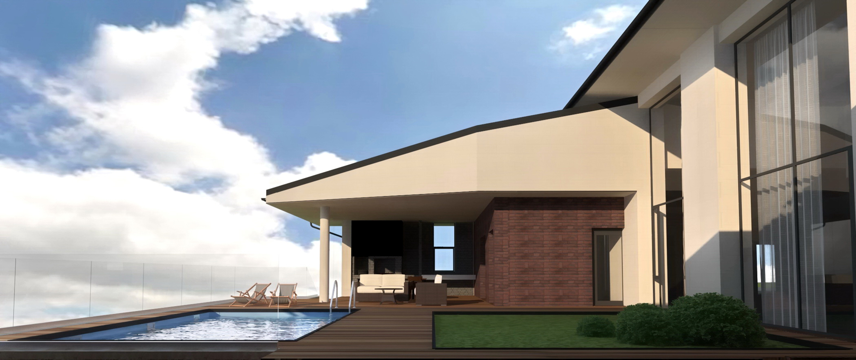 ЗАГОРОДНЫЙ ДОМ С ПАТИО