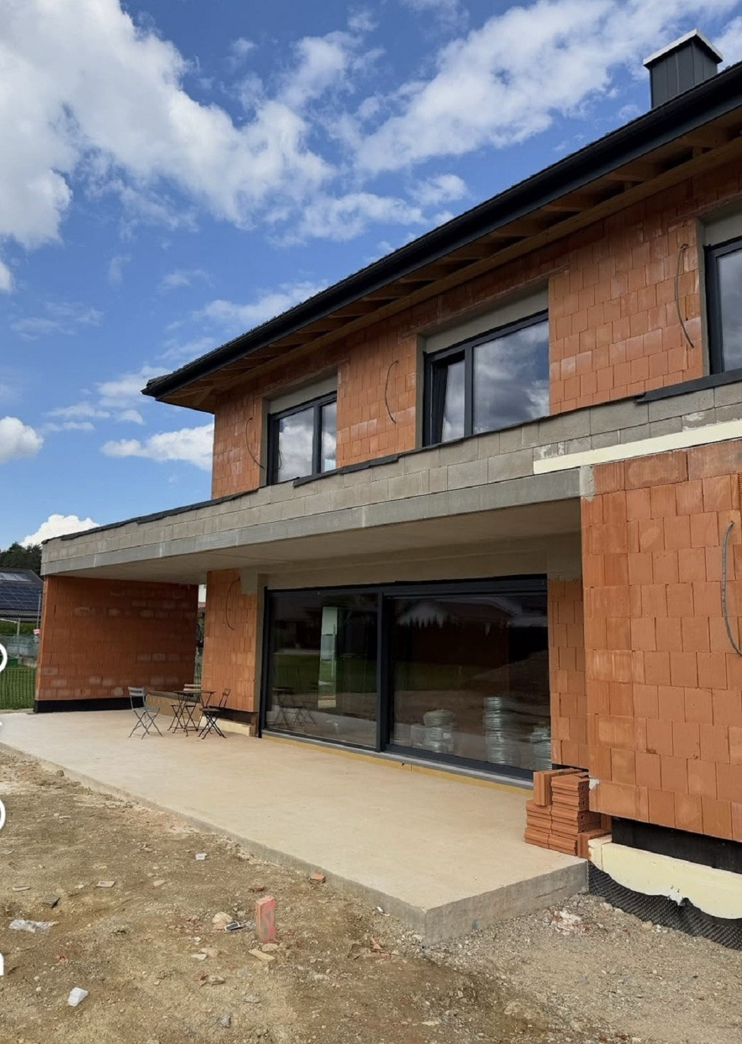 Остекление кирпичного дома