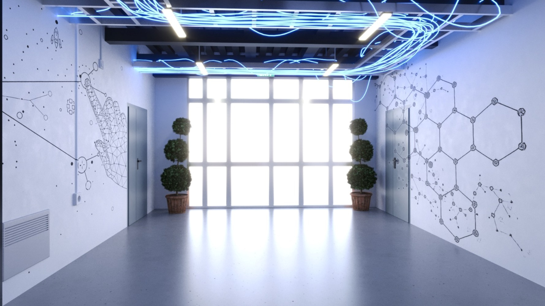 коридоры ЦОД