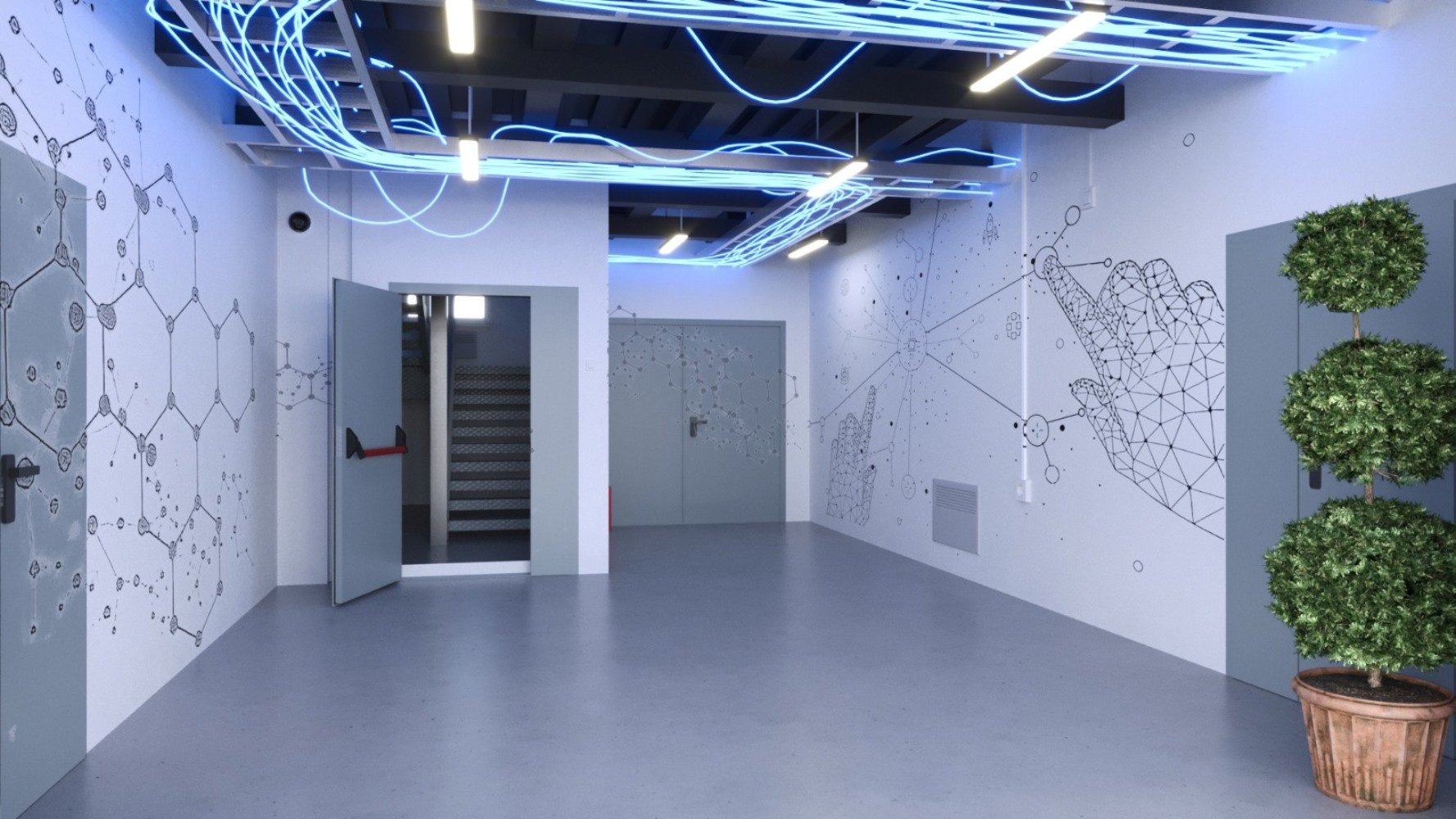 коридоры ЦОД