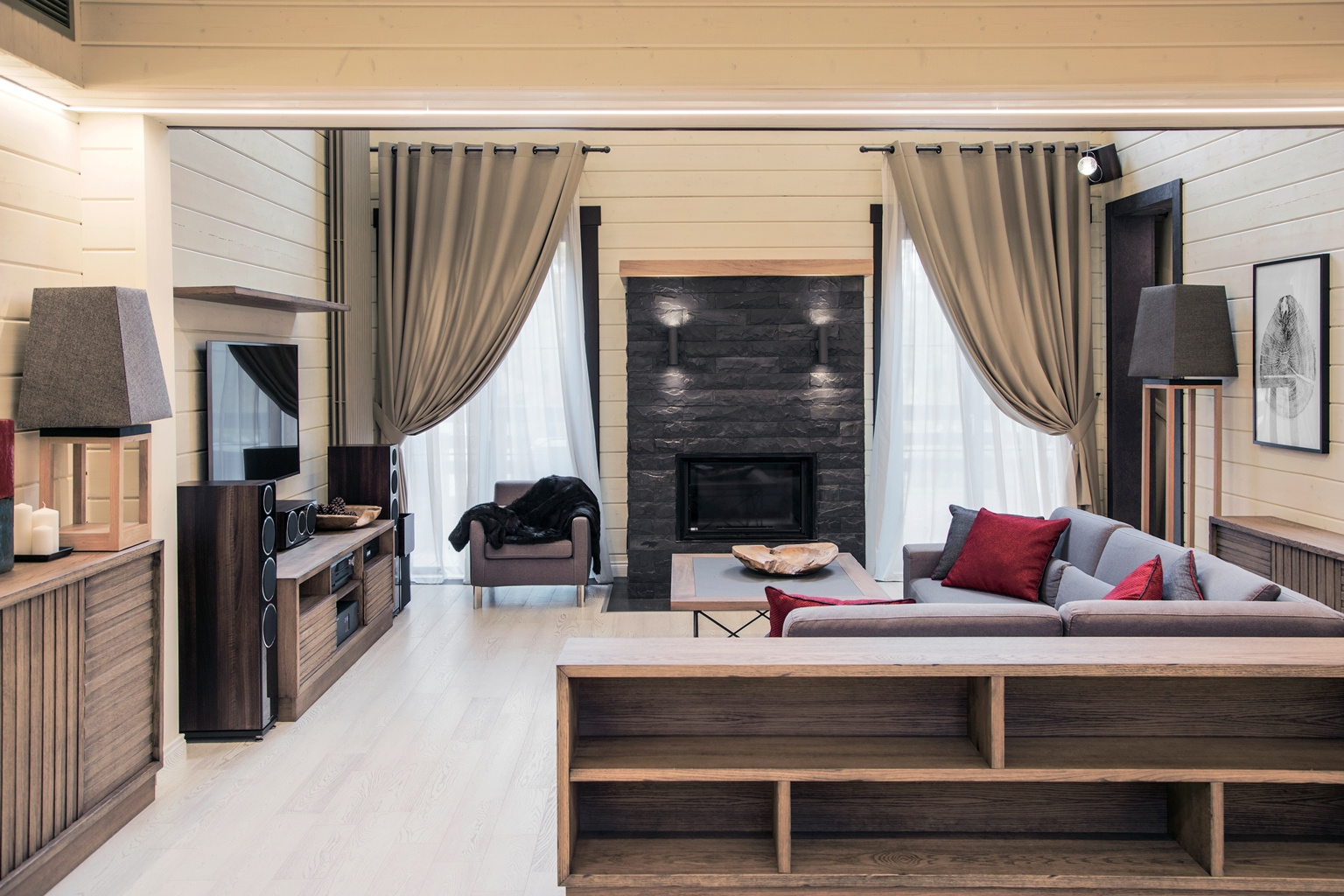 Шале на реке Истра